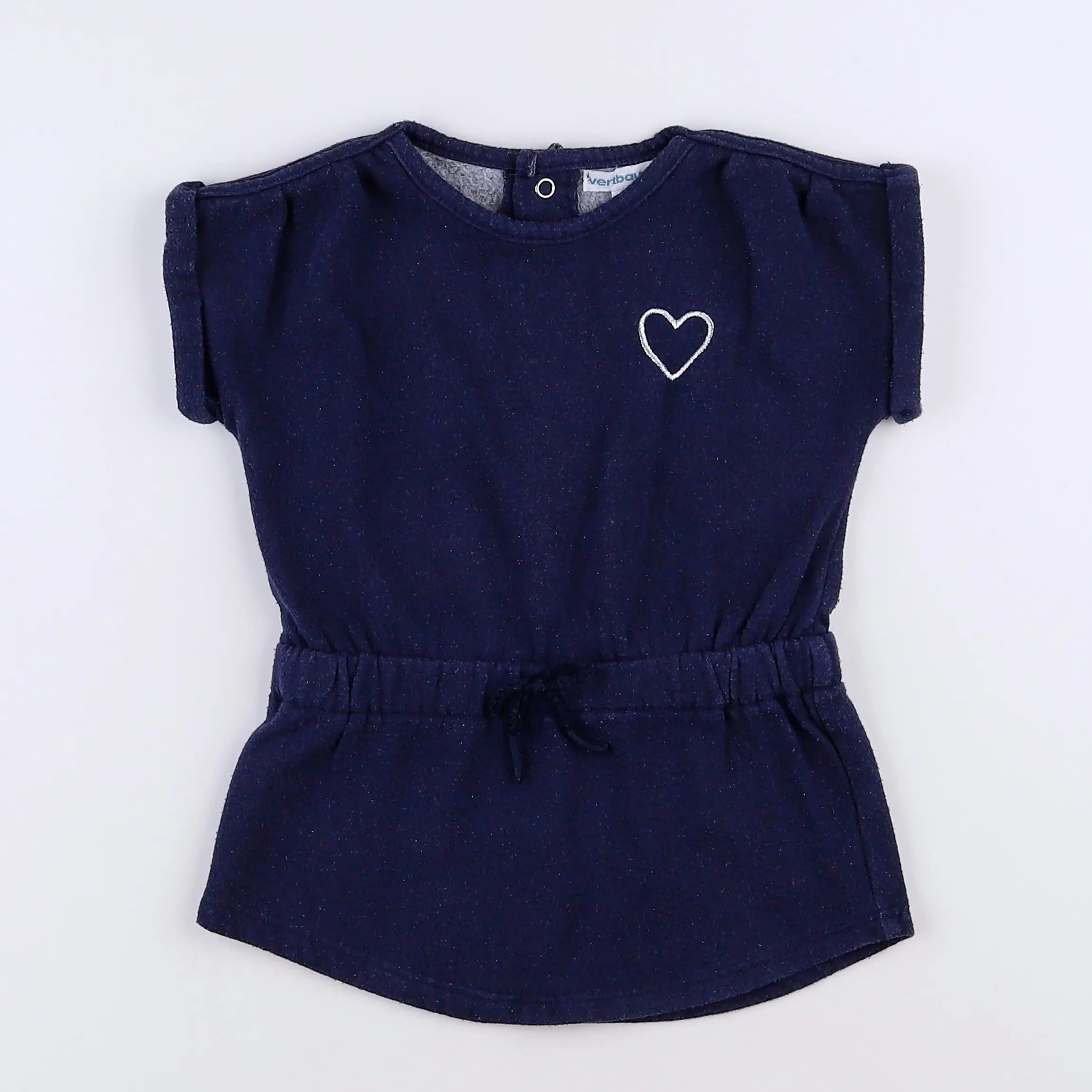 Vertbaudet - robe bleu - 18 mois
