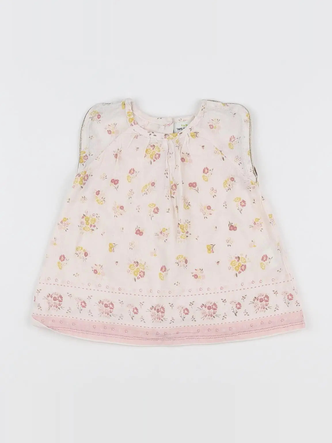 Tape à l'oeil - robe beige - 3 mois