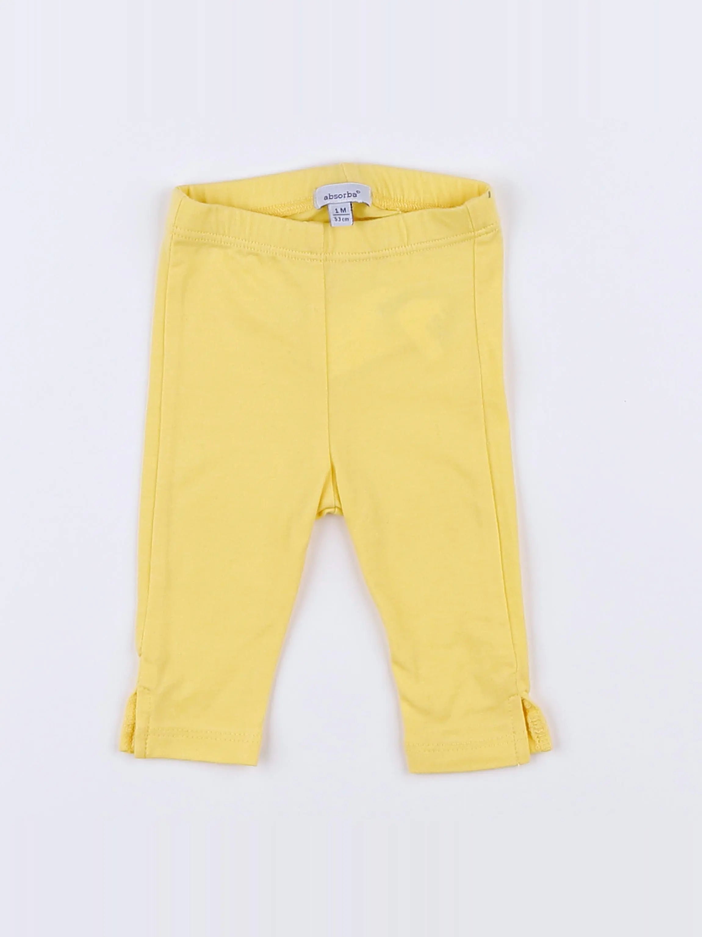 Absorba - legging jaune - 1 mois