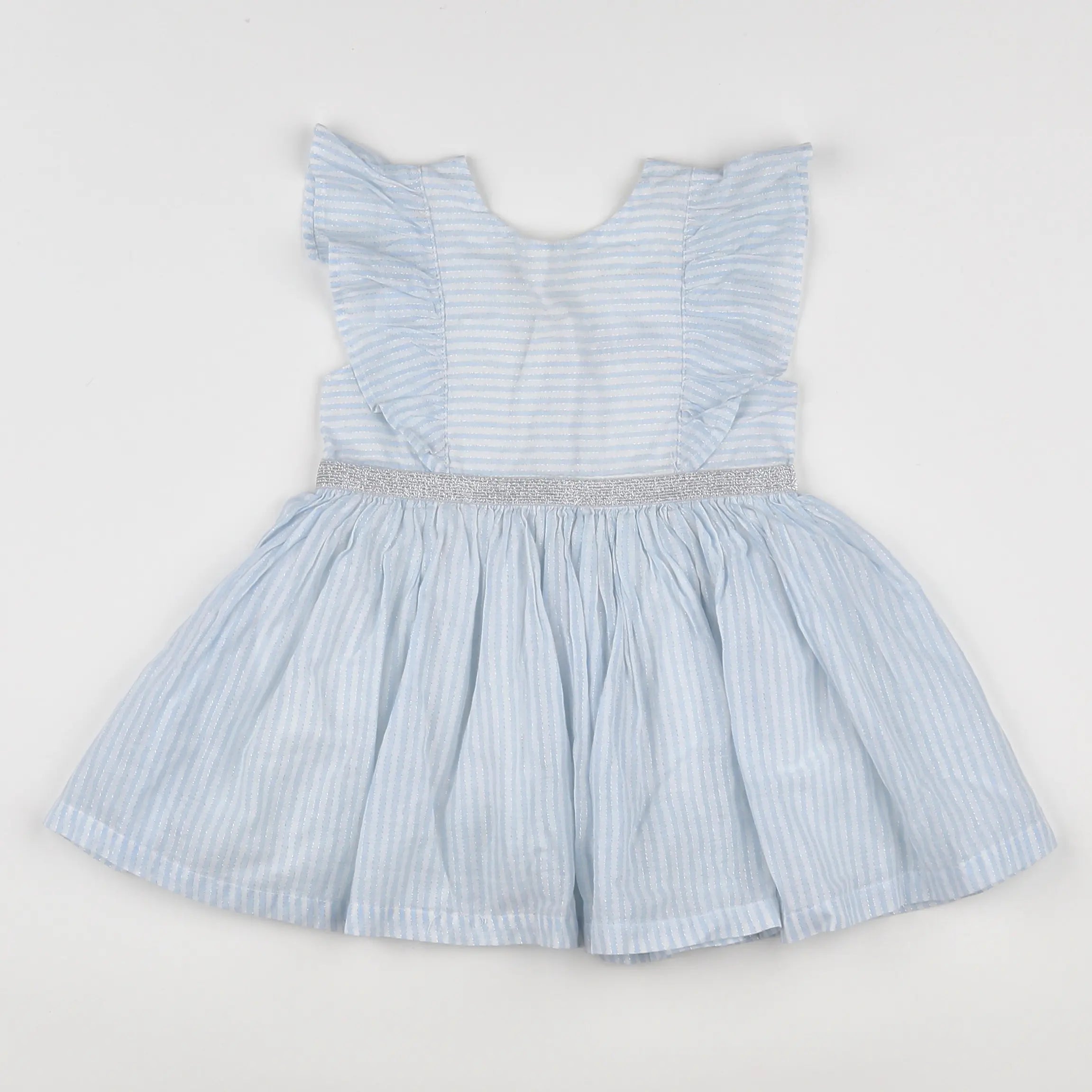 Vertbaudet - robe bleu - 18 mois