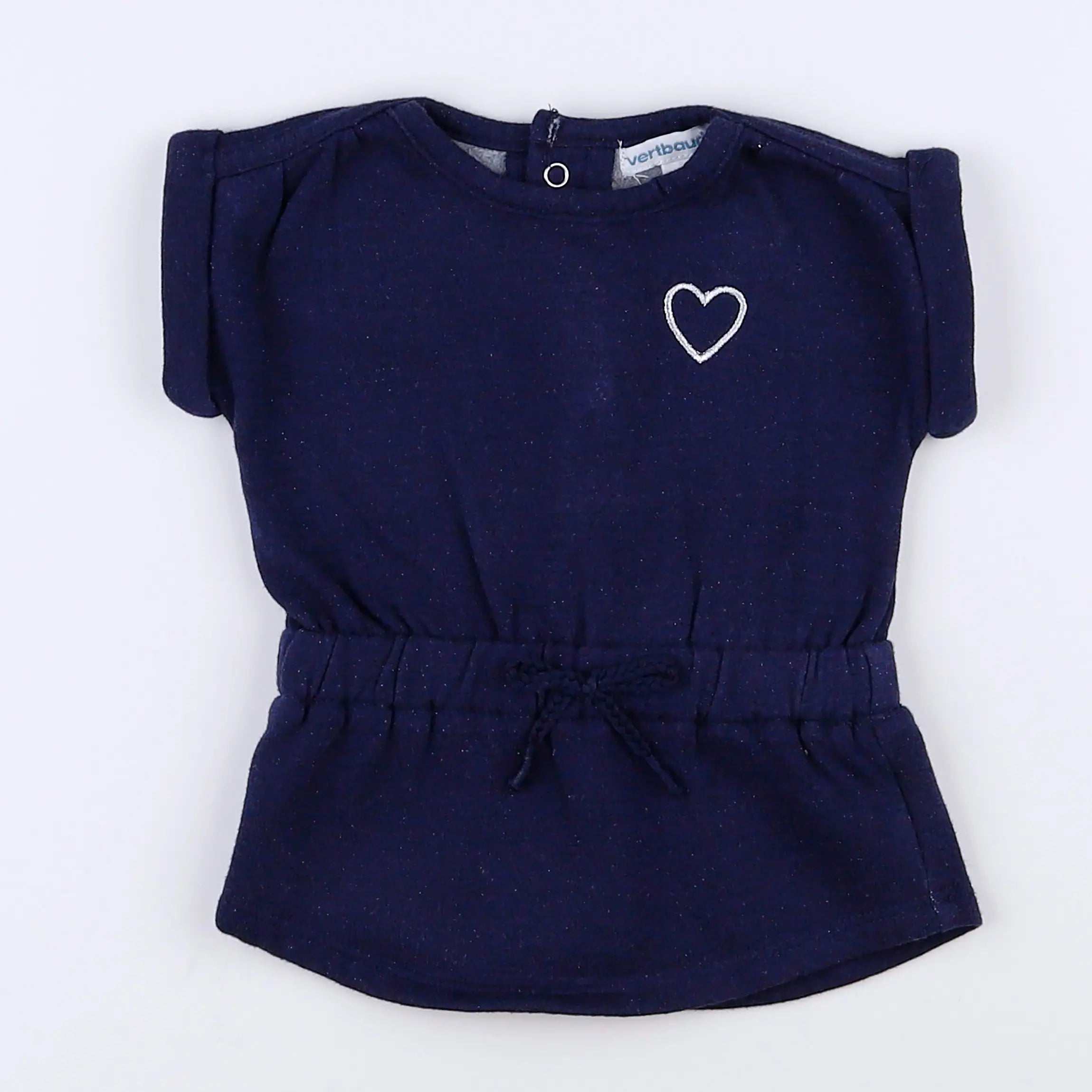 Vertbaudet - robe bleu - 3 mois