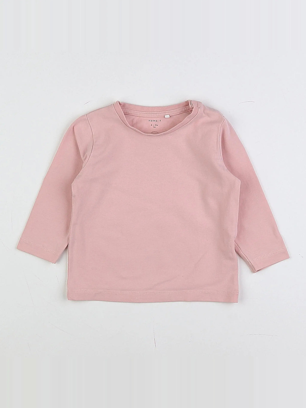 Name it - tee-shirt rose - 6/9 mois