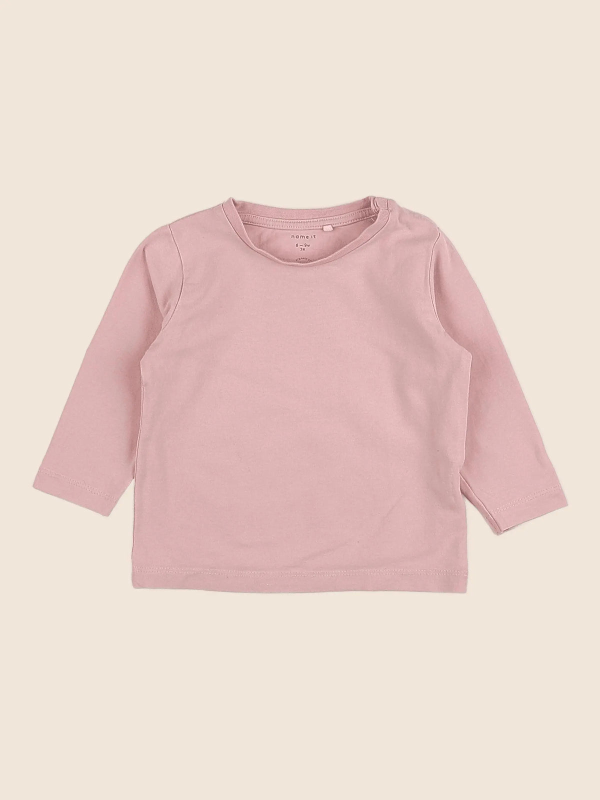 Name it - tee-shirt rose - 6/9 mois