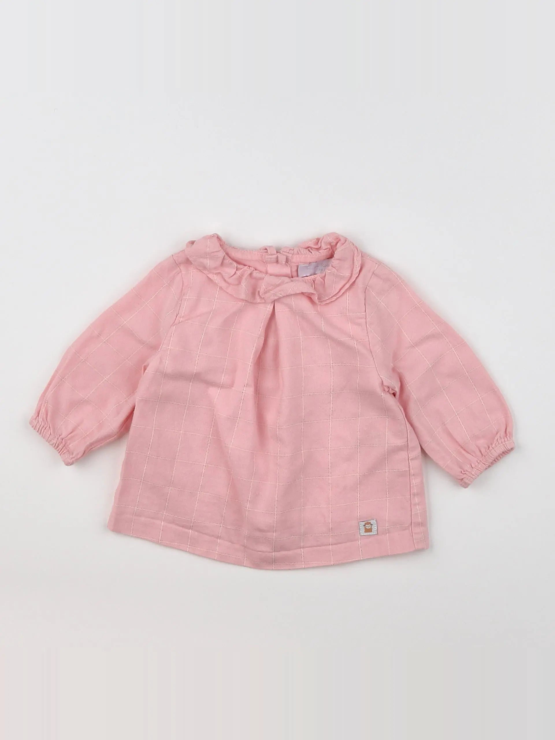 Cadet Rousselle - blouse rose - 3 mois