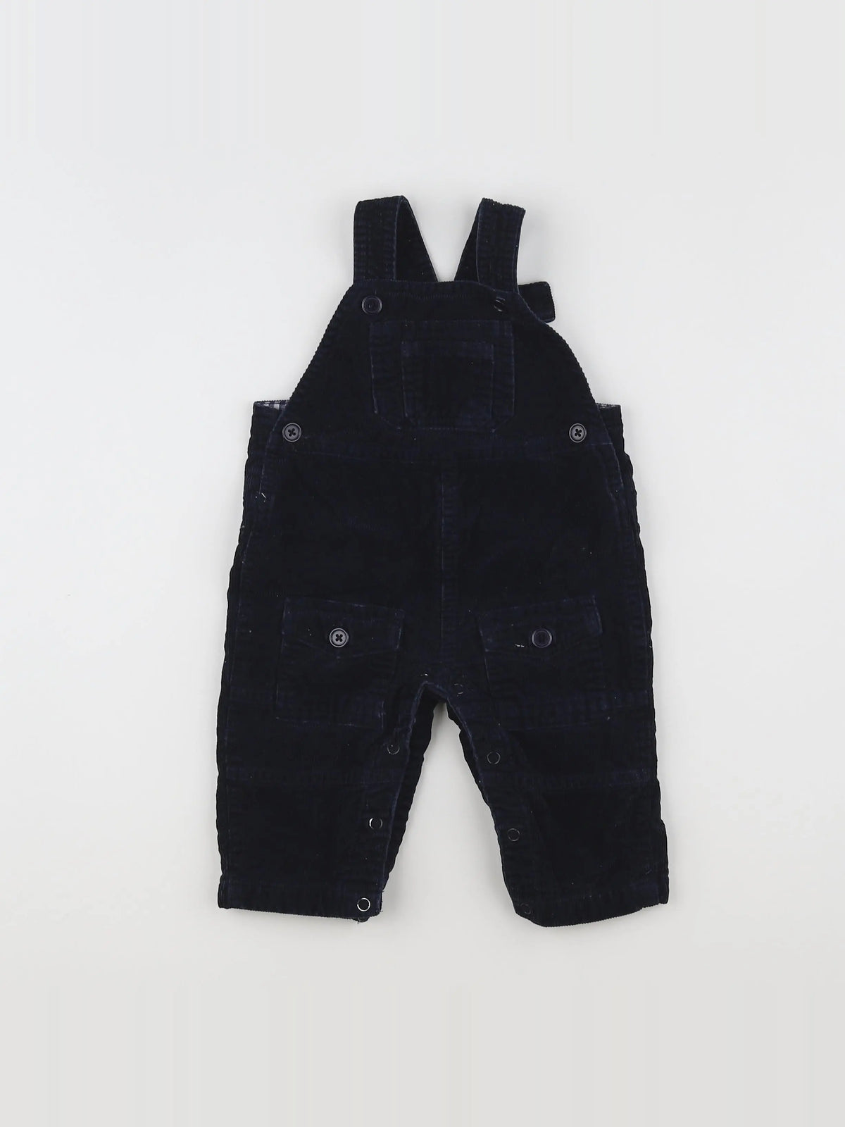 Acanthe - salopette bleu - 6 mois