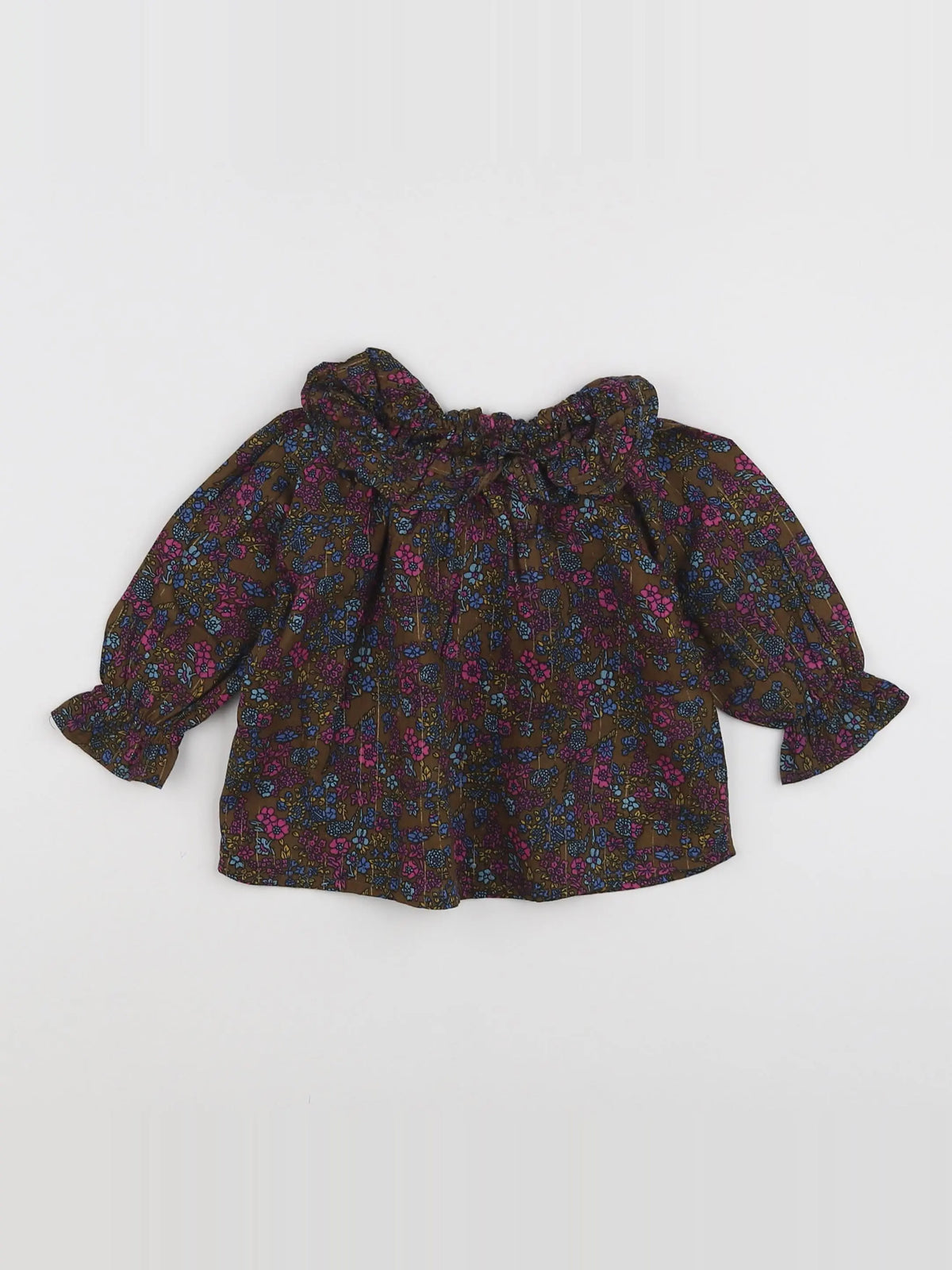 Bonton - blouse multicolore - 6 mois