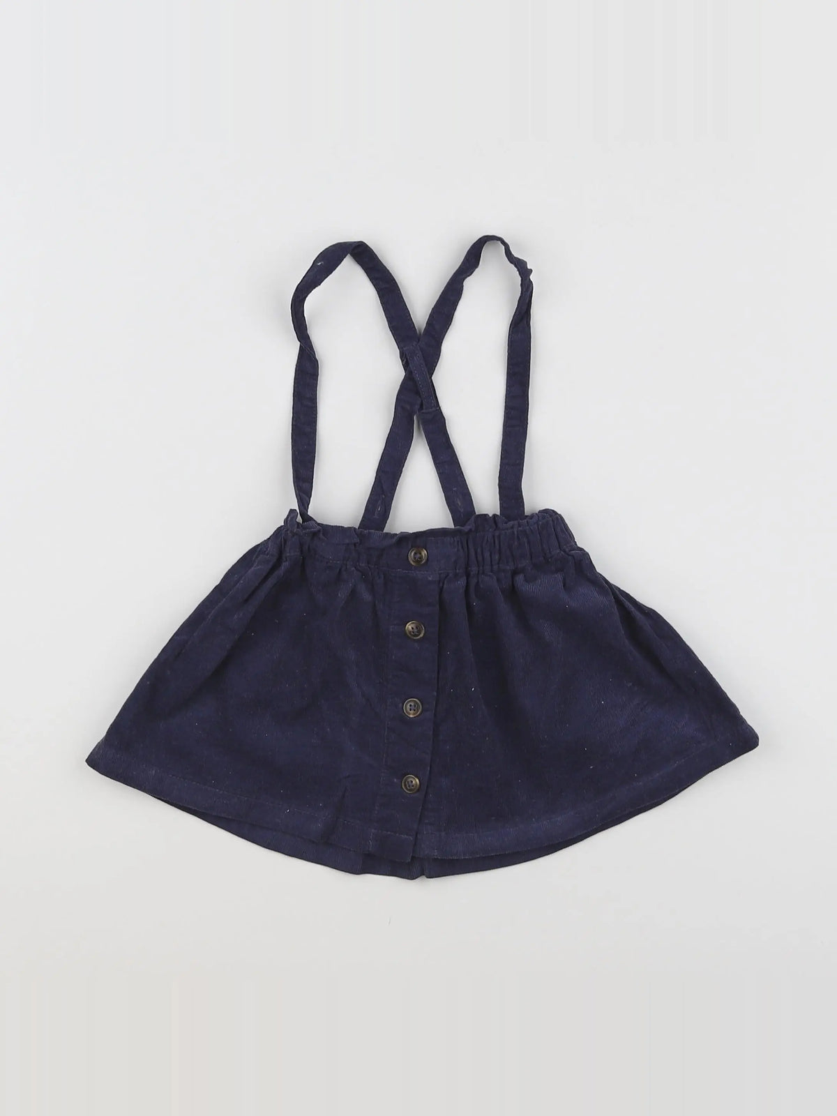 Vertbaudet - jupe bleu - 12 mois