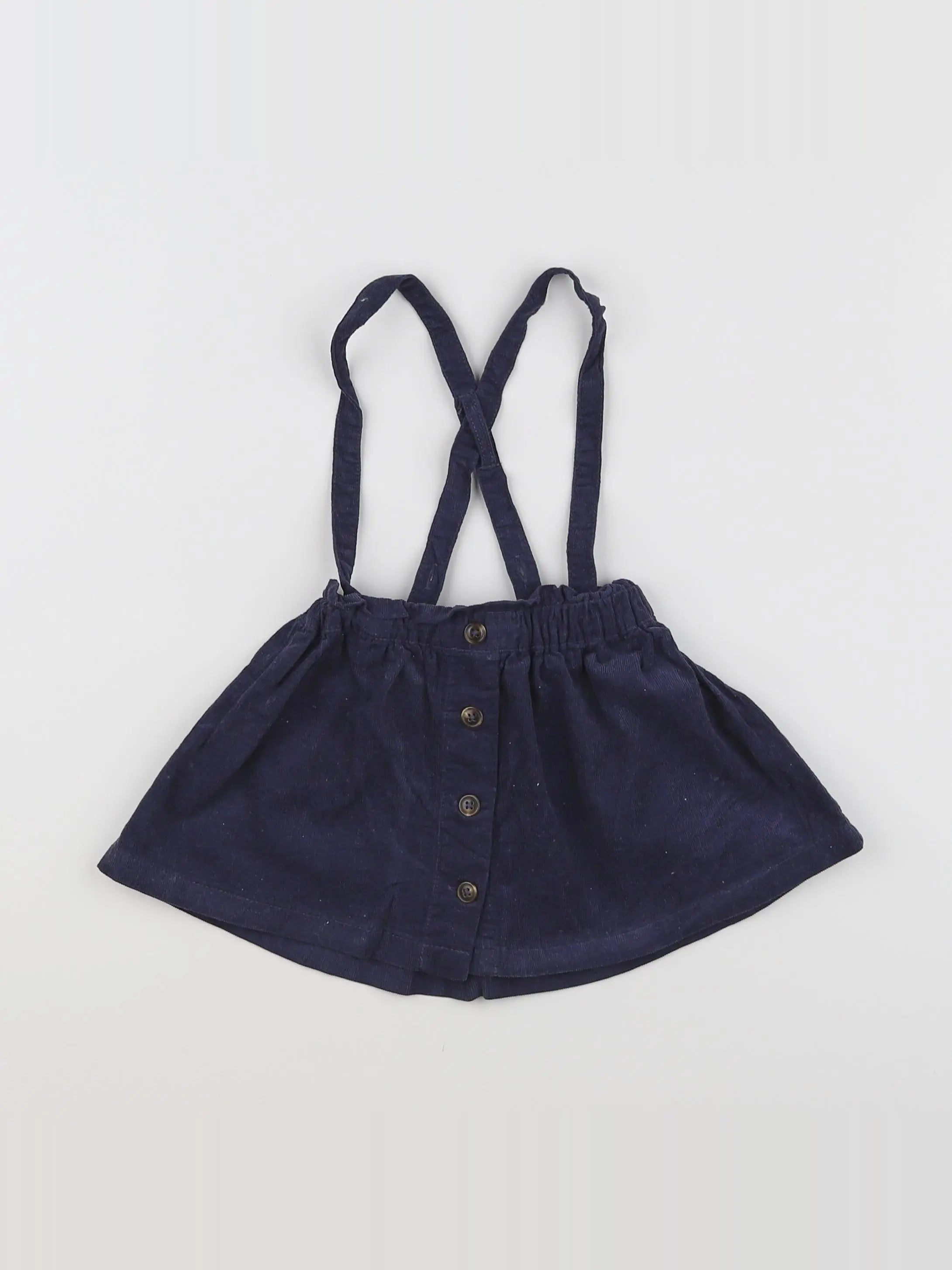 Vertbaudet - jupe bleu - 12 mois