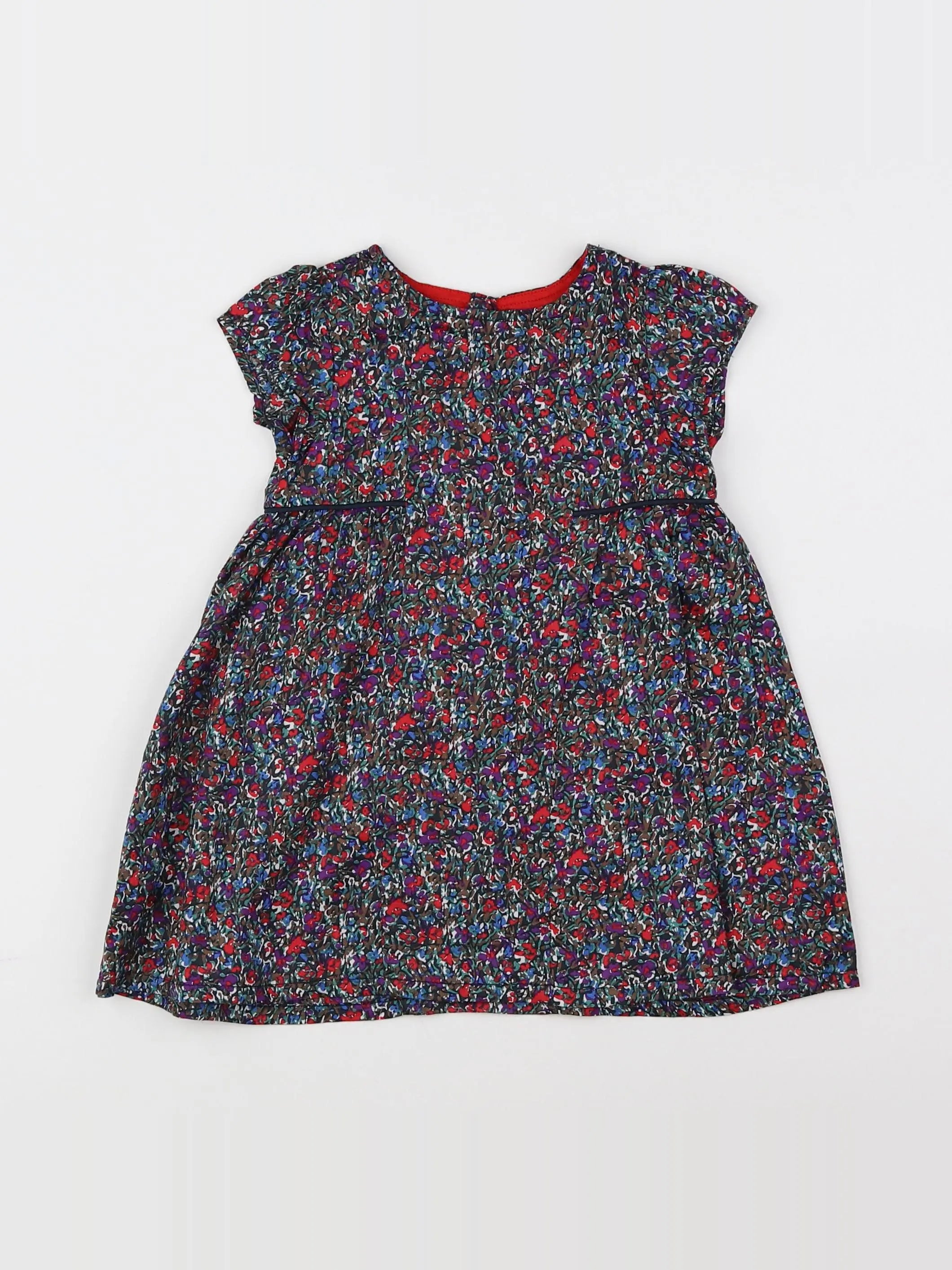 Boutchou - robe multicolore - 9 mois