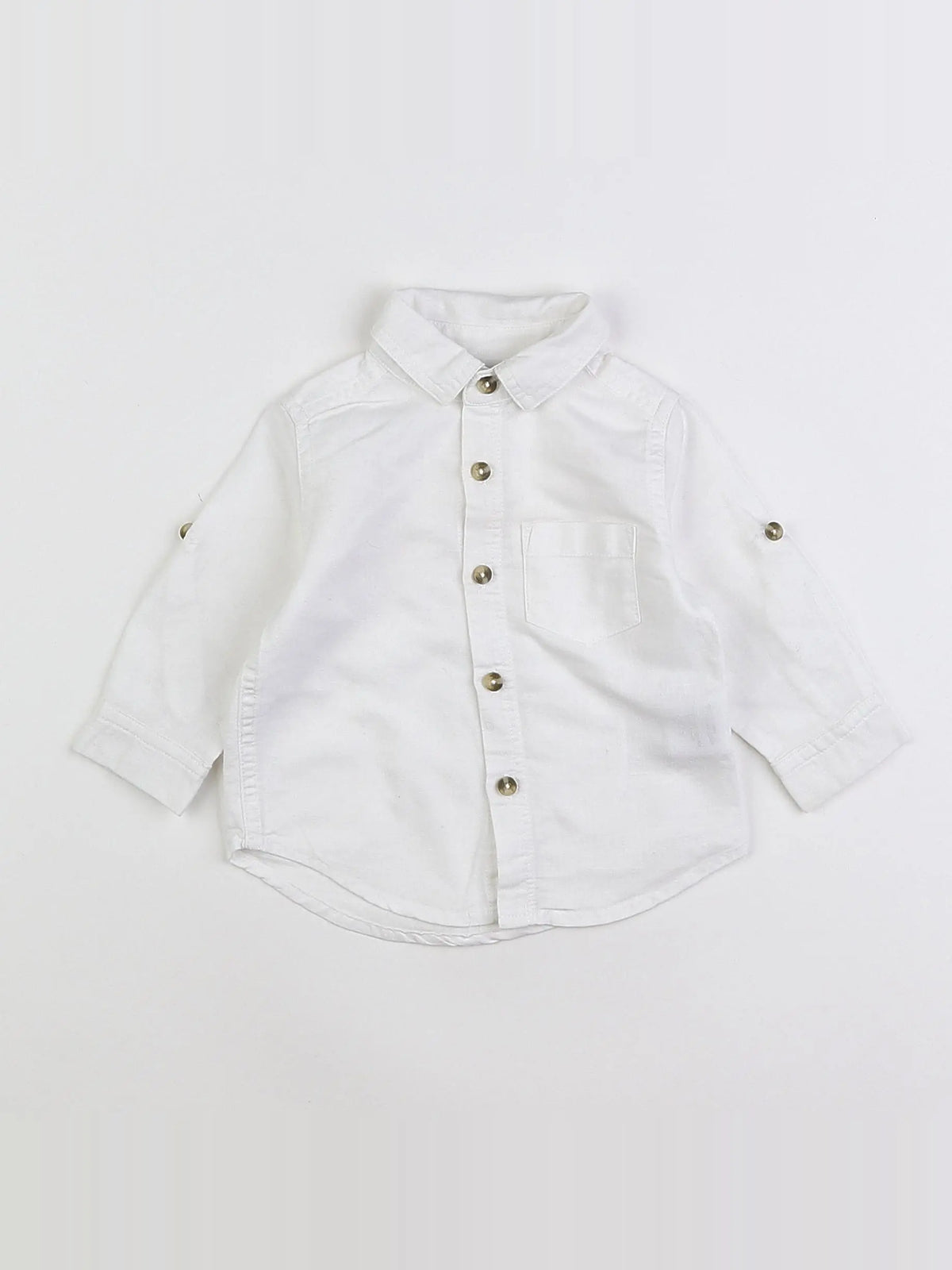 Cyrillus - chemise blanc - 6 mois