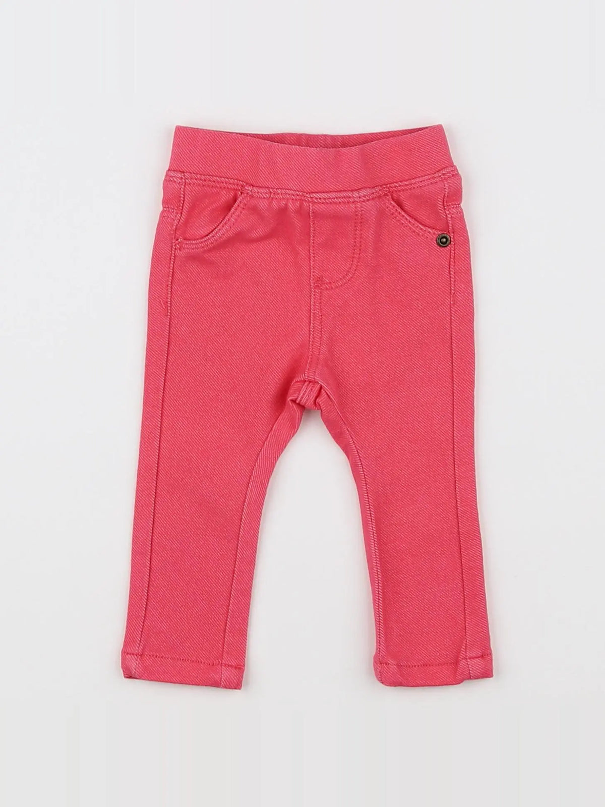 Vertbaudet - jegging rose - 3 mois