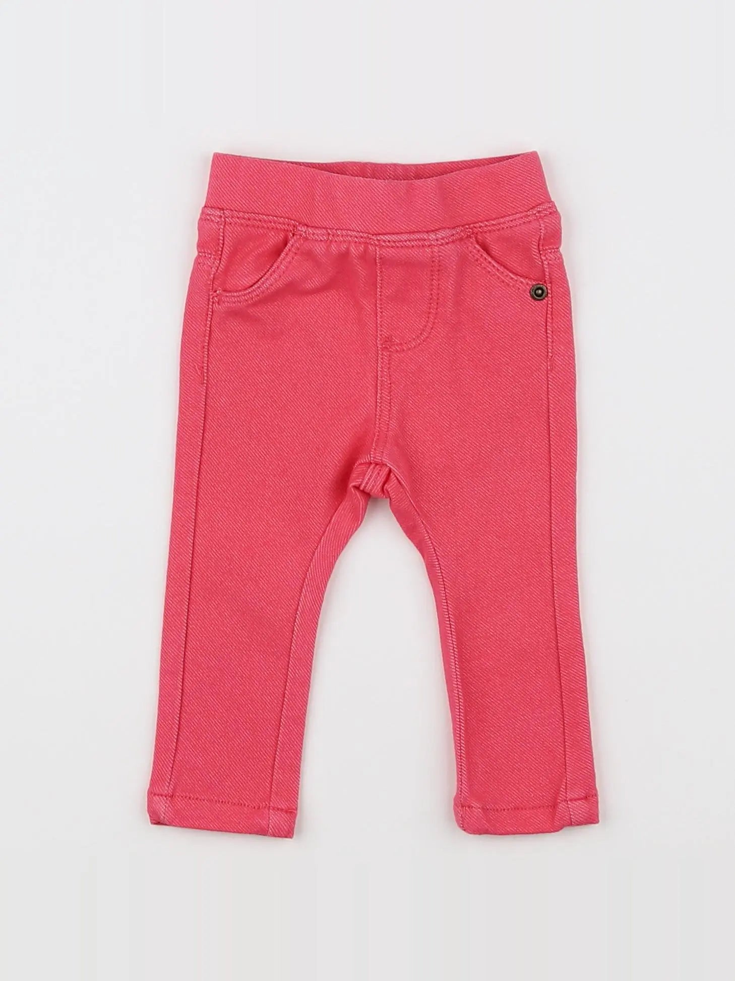 Vertbaudet - jegging rose - 3 mois