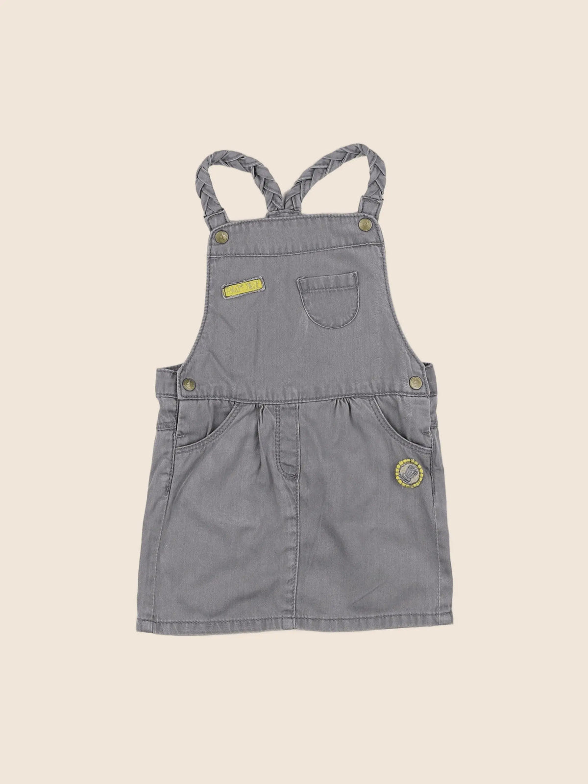Tape à l'oeil - robe gris - 18 mois