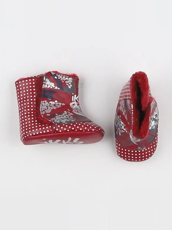 IKKS - chaussons rouge - pointure 17/18