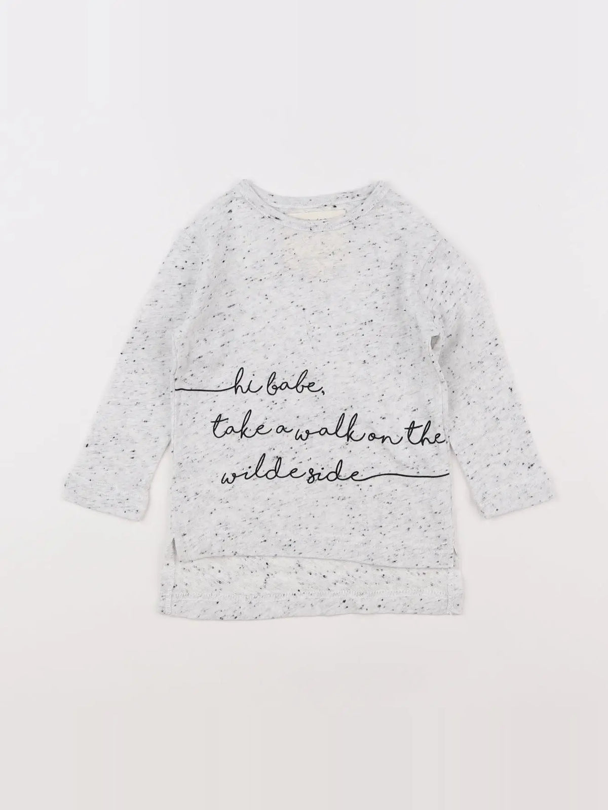 Little Indians - tee-shirt gris - 0/6 mois