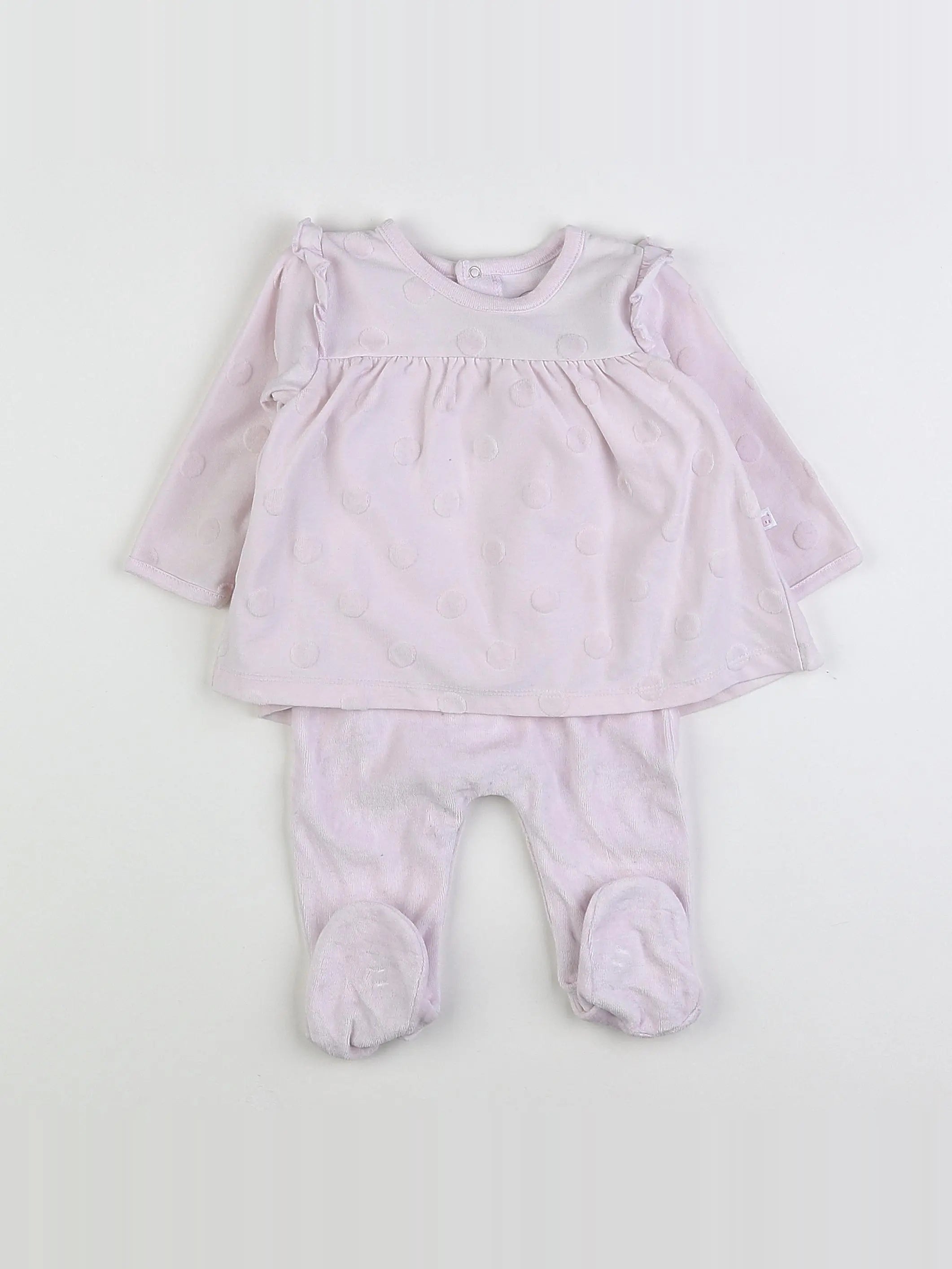 Absorba - pyjama coton rose - 6 mois