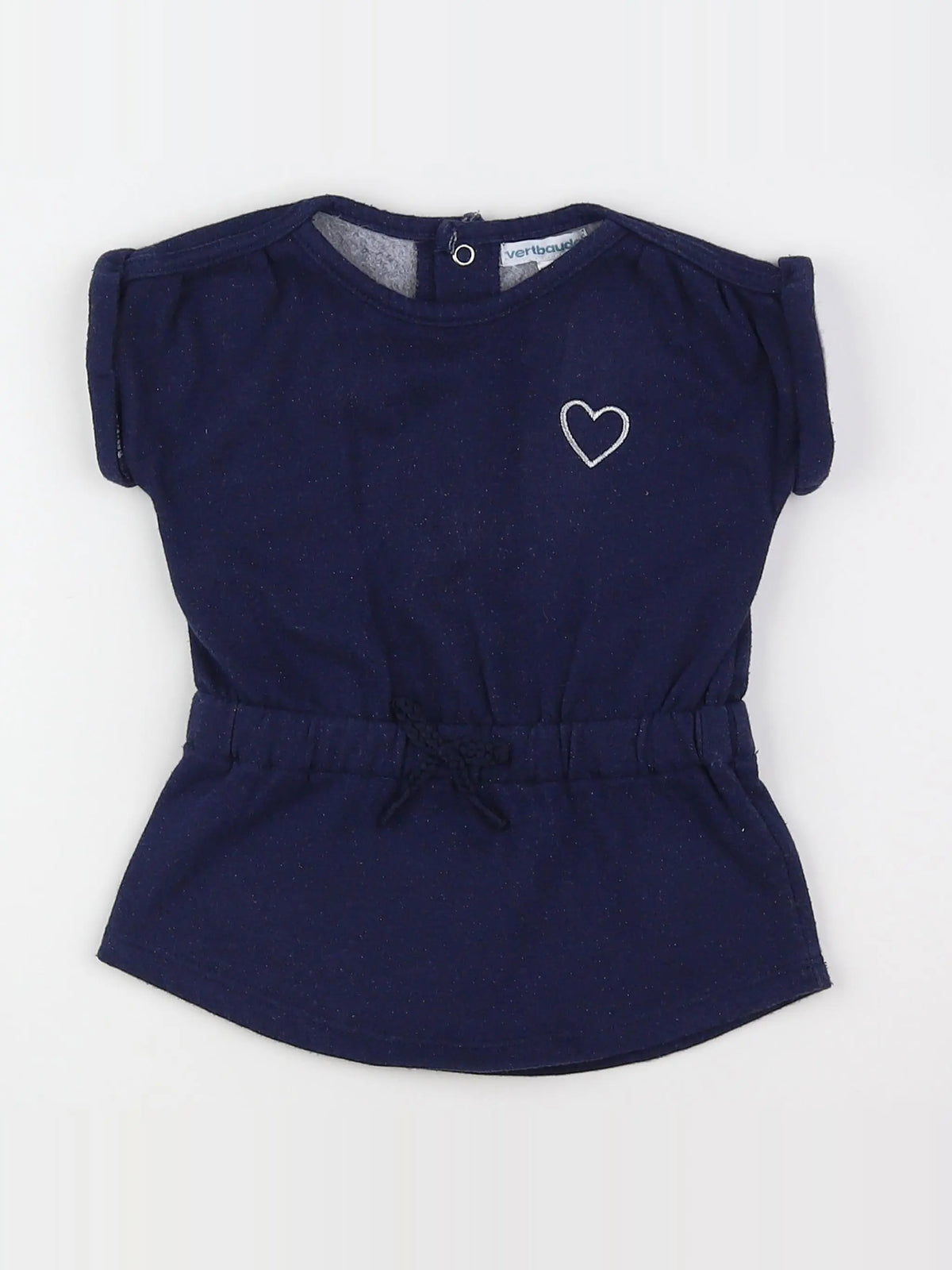 Vertbaudet - robe bleu - 9 mois