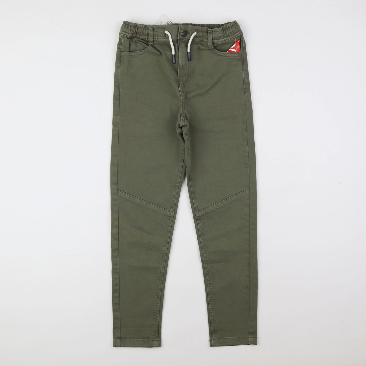 Vertbaudet - pantalon vert - 6 mois