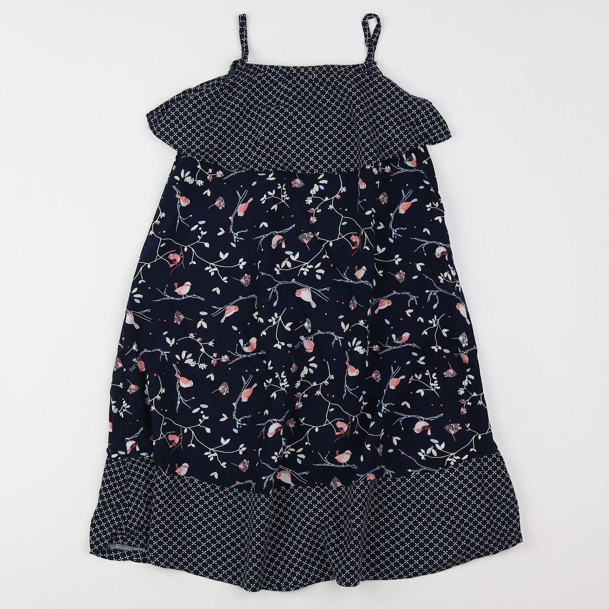 Vertbaudet - robe bleu - 2 ans