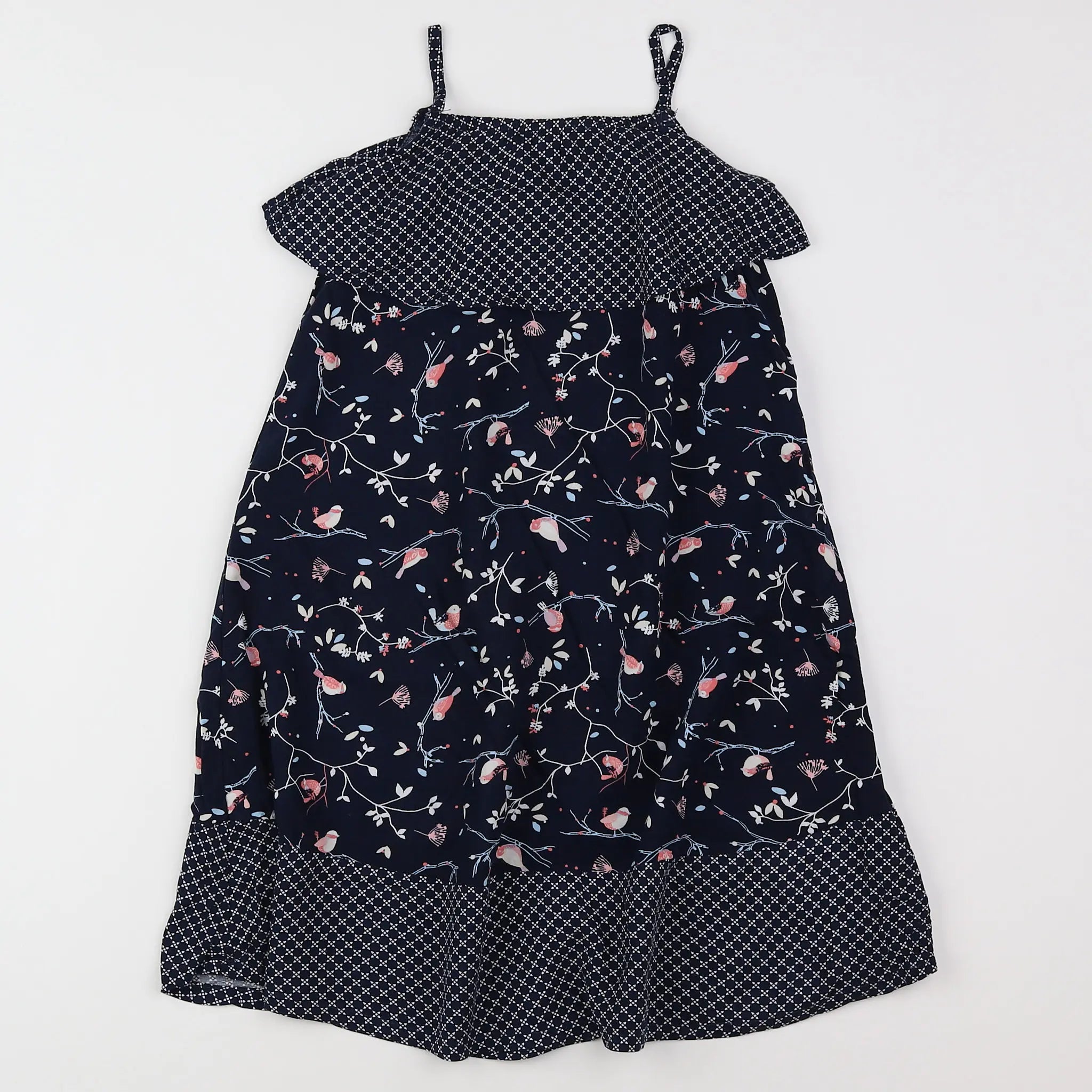 Vertbaudet - robe bleu - 2 ans