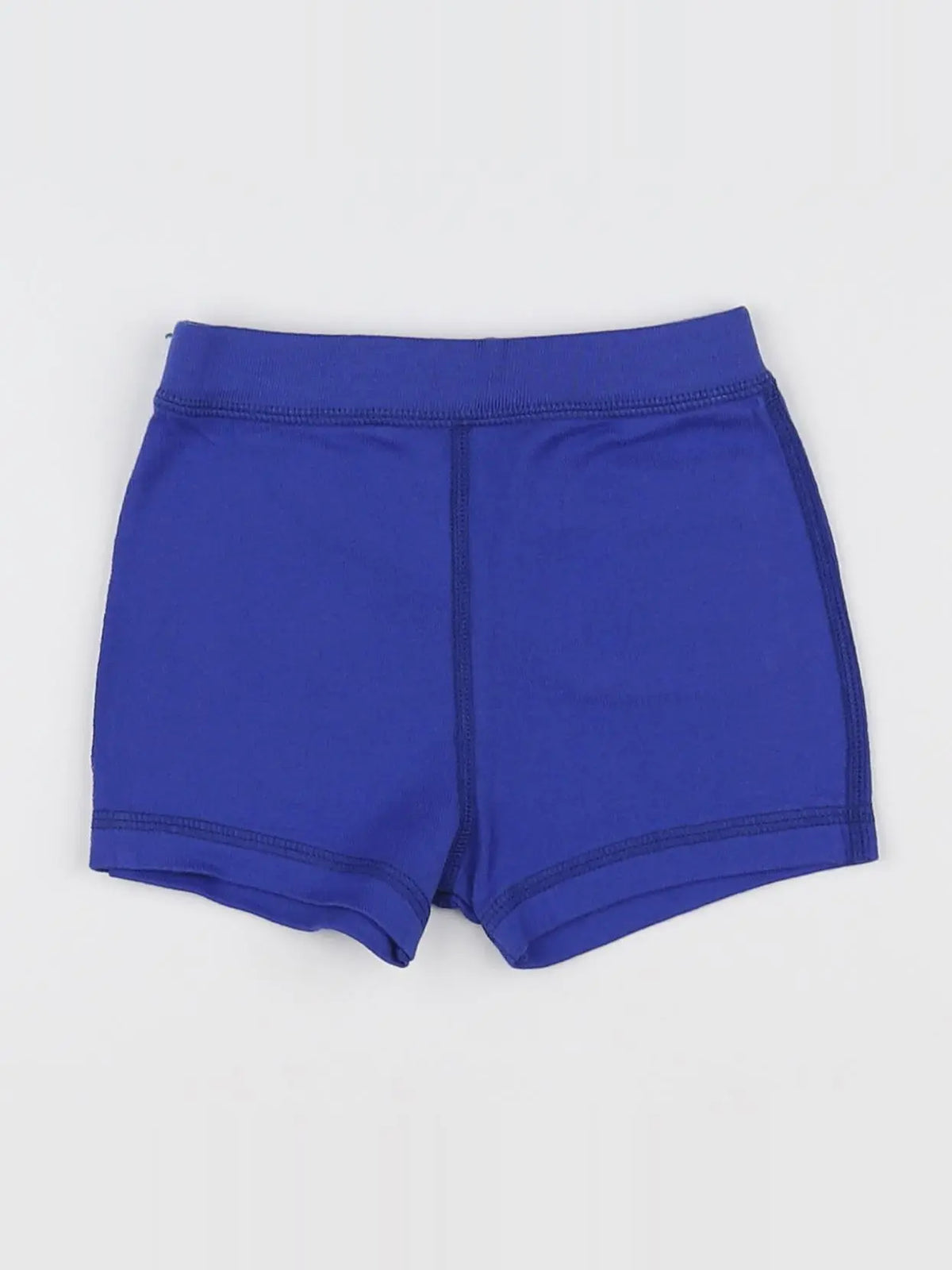 Petit Bateau - short bleu - 12 mois