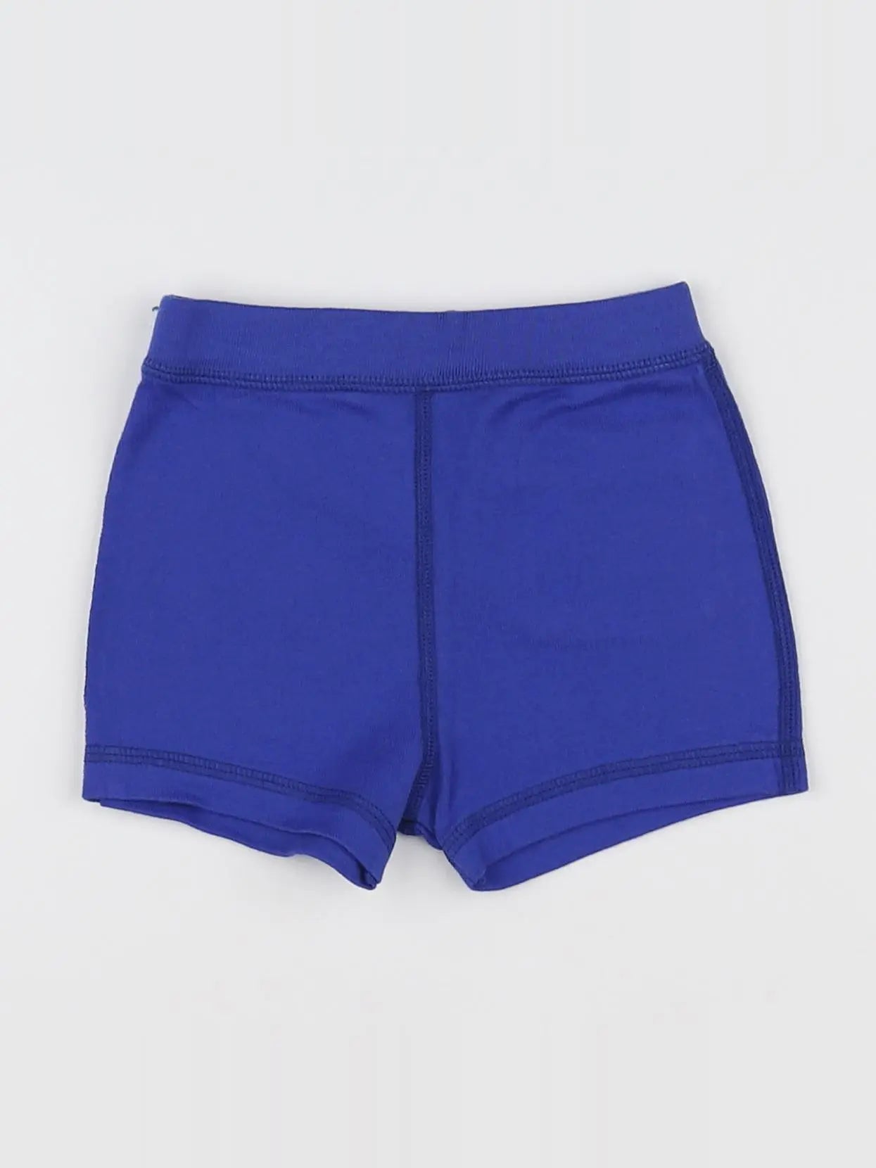 Petit Bateau - short bleu - 12 mois