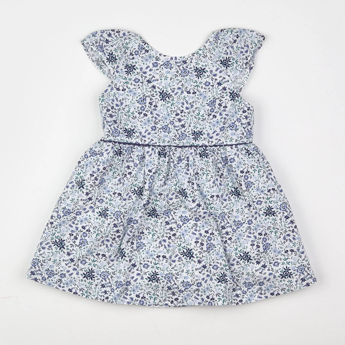 Vertbaudet - robe bleu - 18 mois