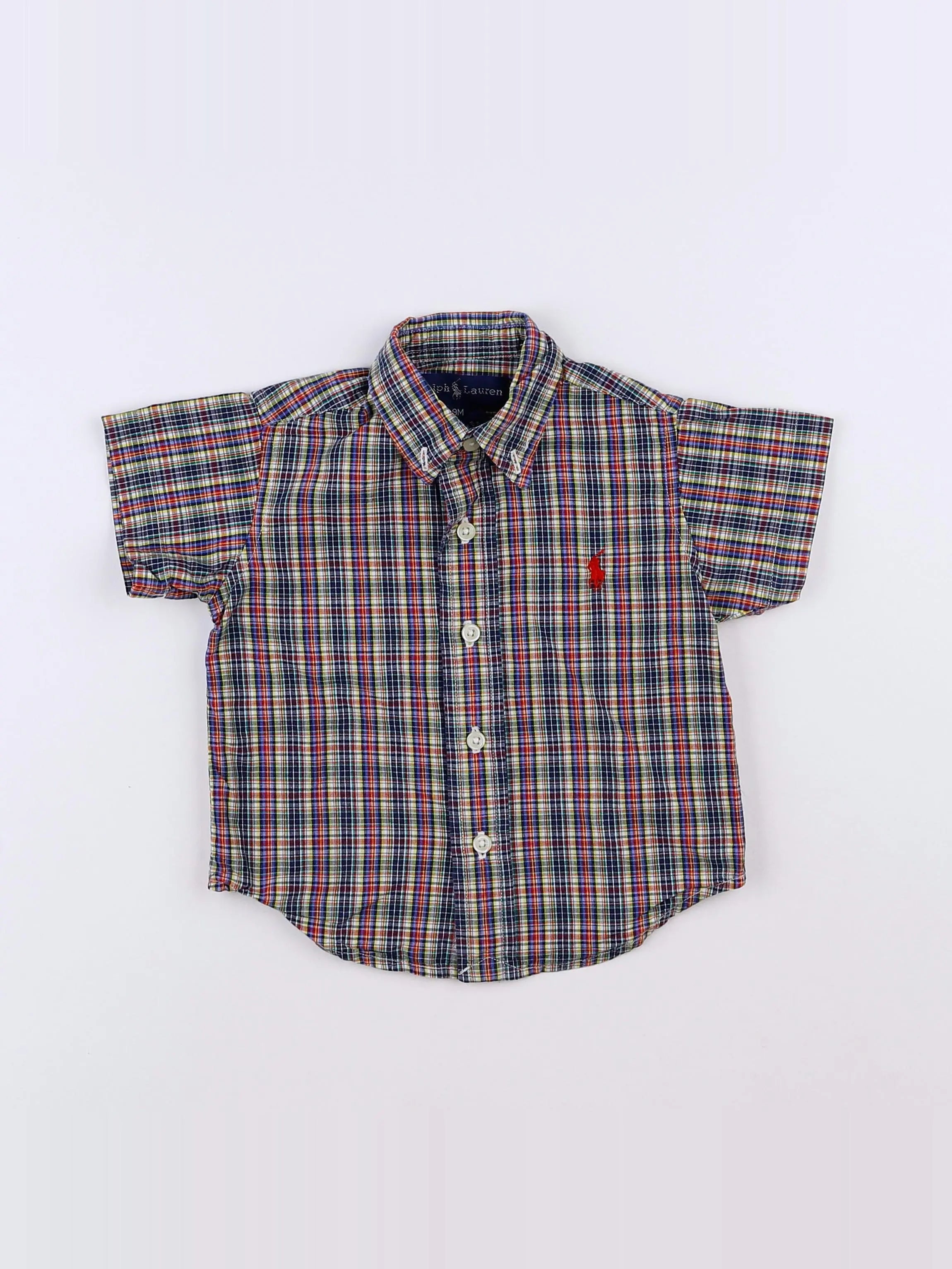 Ralph Lauren - chemise multicolore - 9 mois