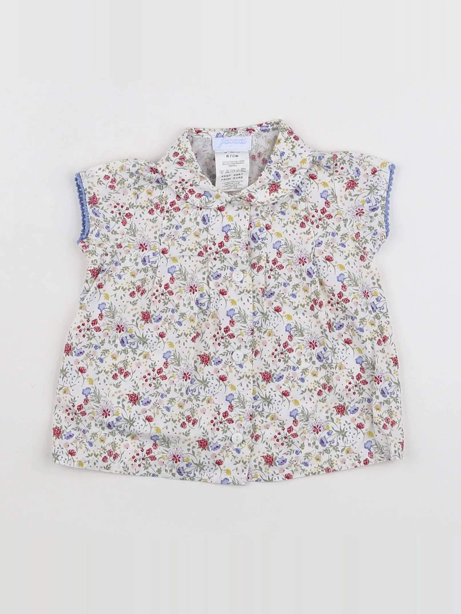 Jacadi - blouse multicolore - 6 mois