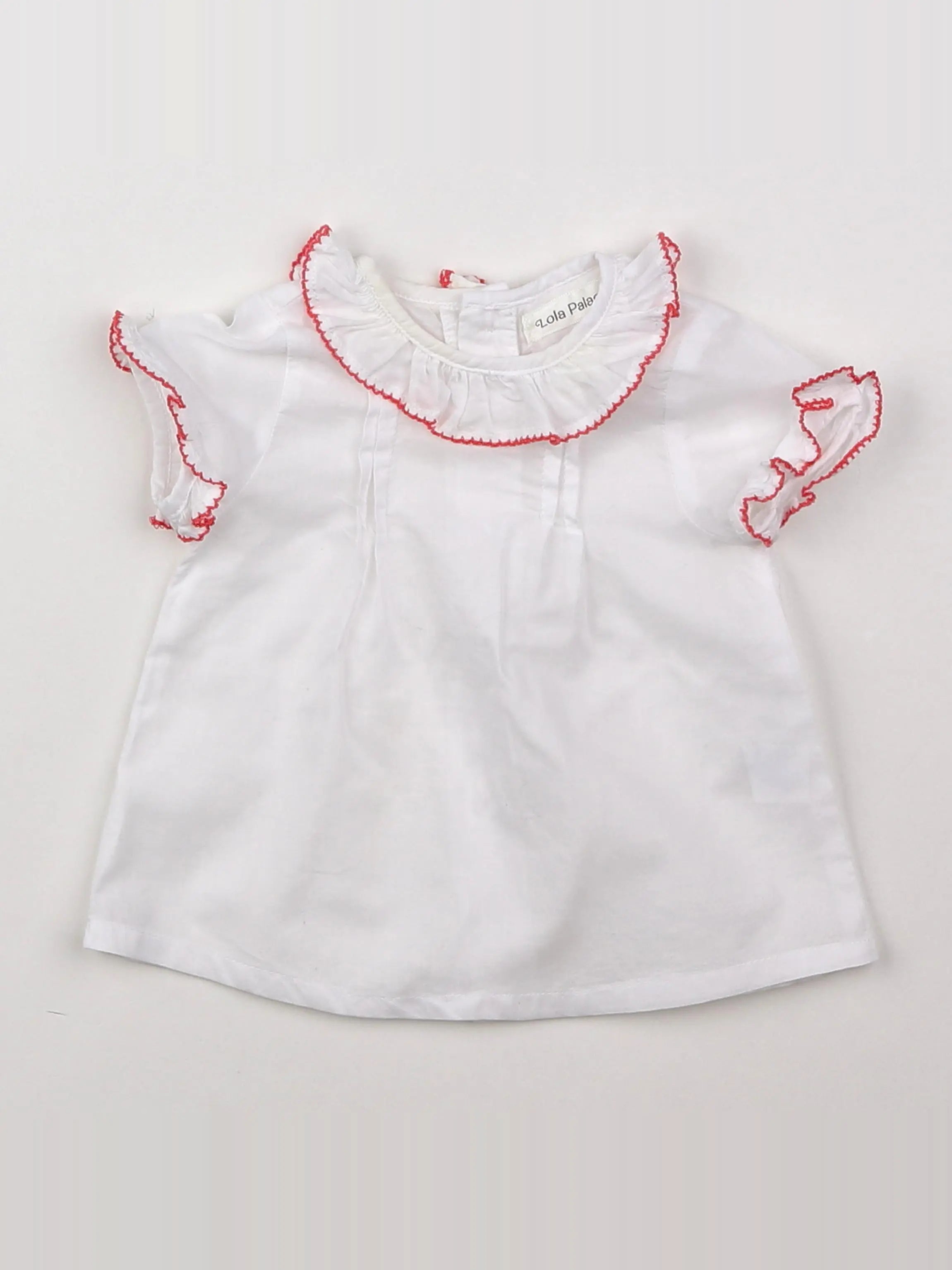 Lola Palacios - blouse blanc - 6 mois