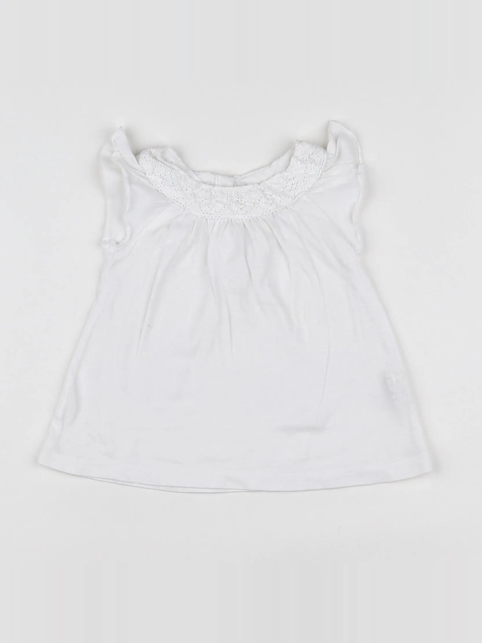 Boutchou - tee-shirt blanc - 6 mois