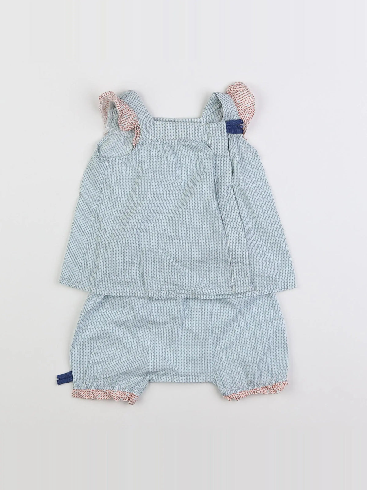 Moulin Roty - ensemble bleu - 3 mois
