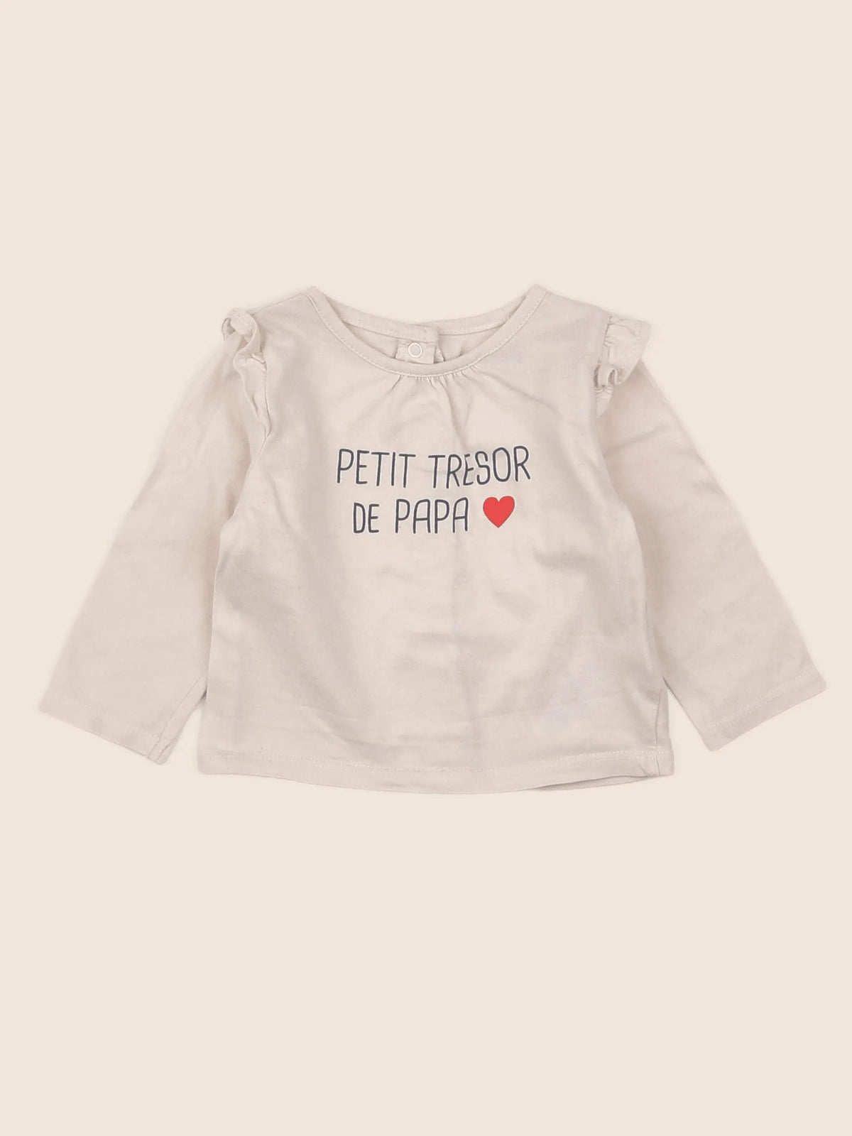 Vertbaudet - tee-shirt rose - 3 mois