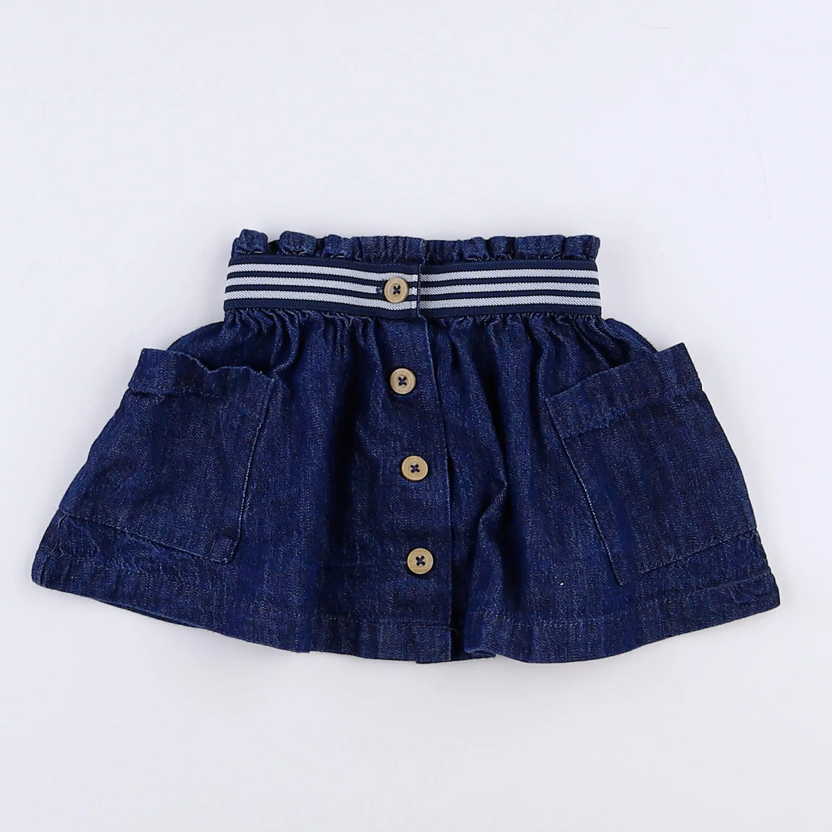 Vertbaudet - jupe bleu - 12 mois