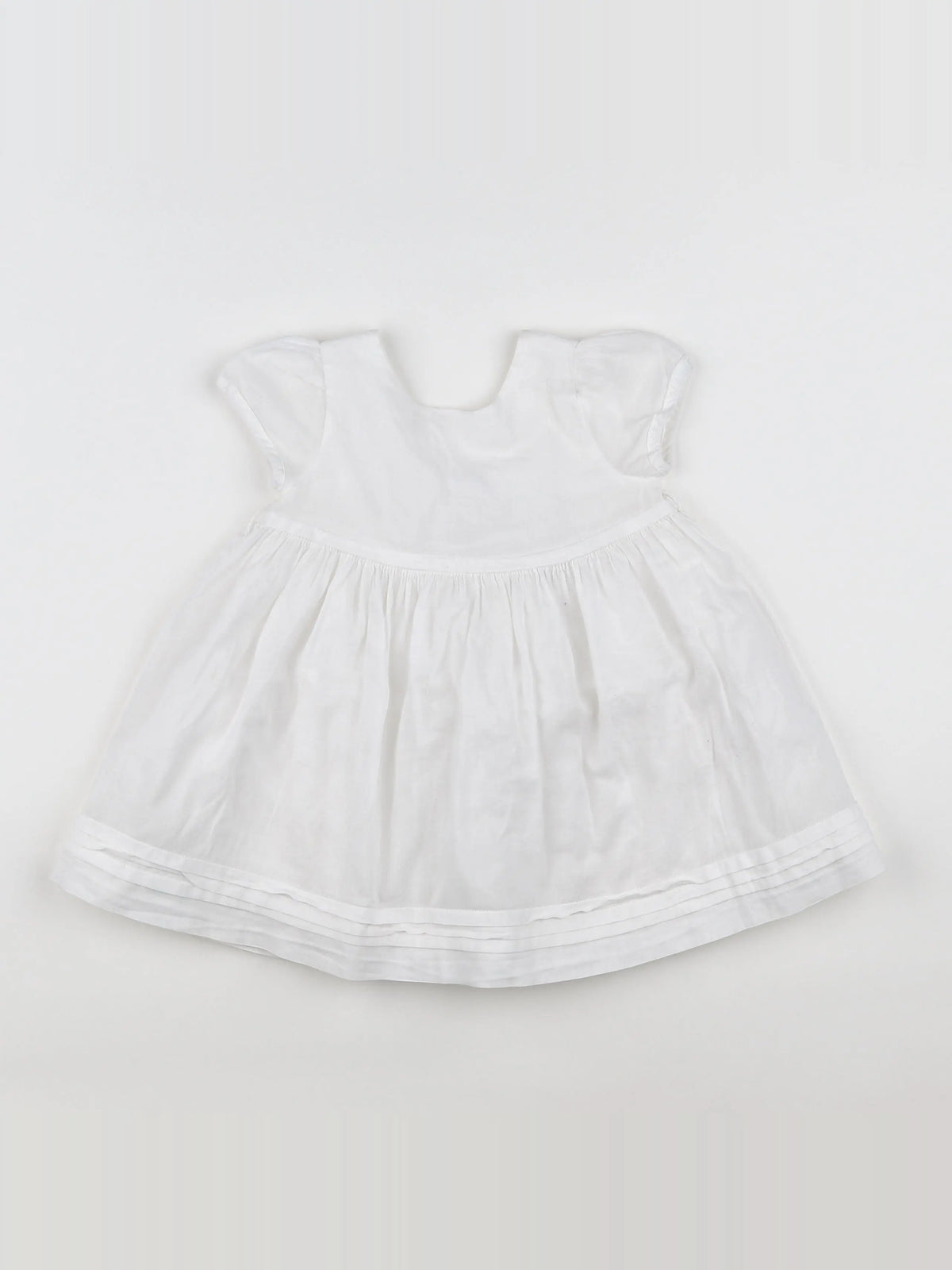 Cyrillus - robe blanc - 12 mois