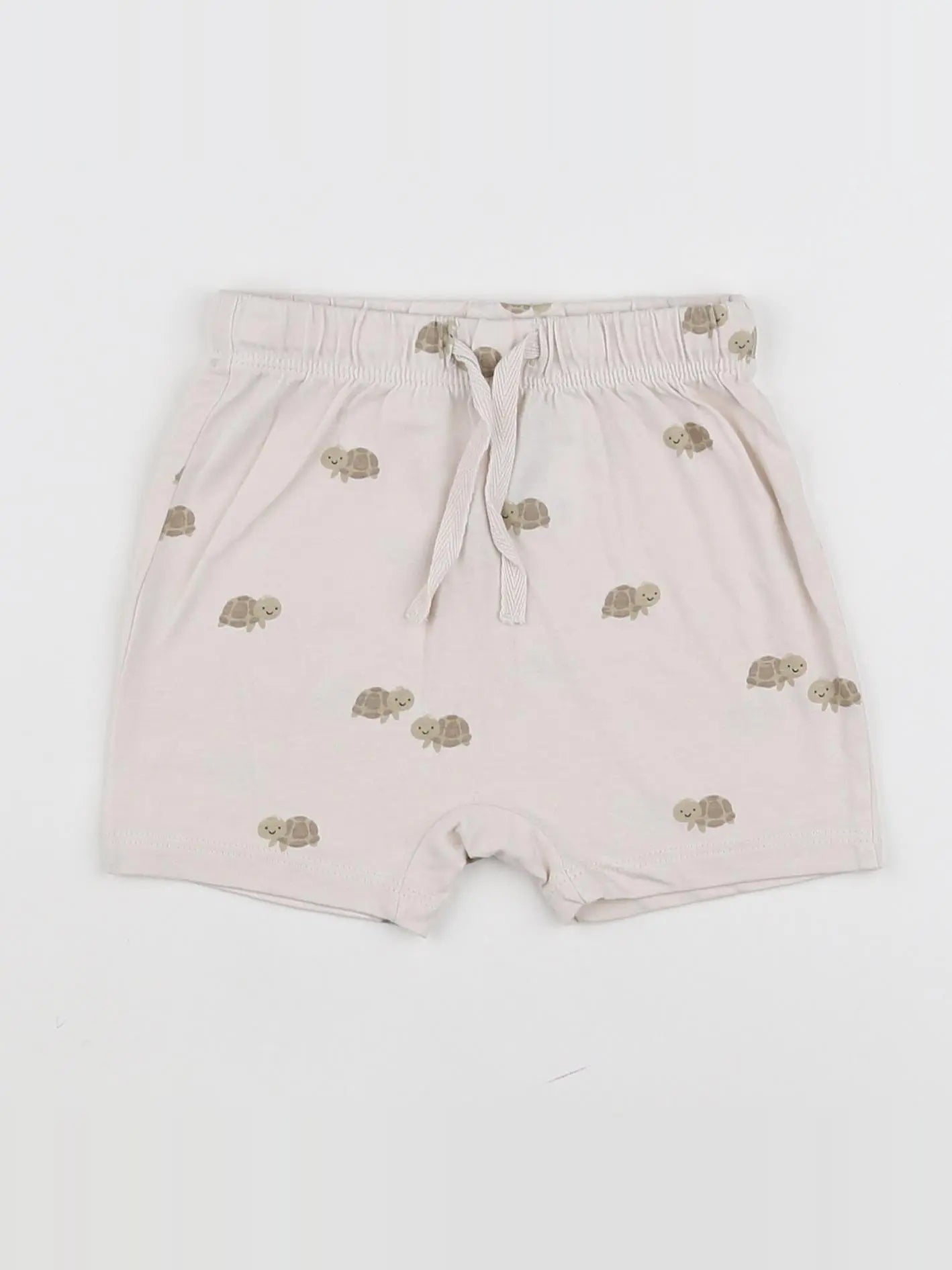 H&M - short beige - 9 mois