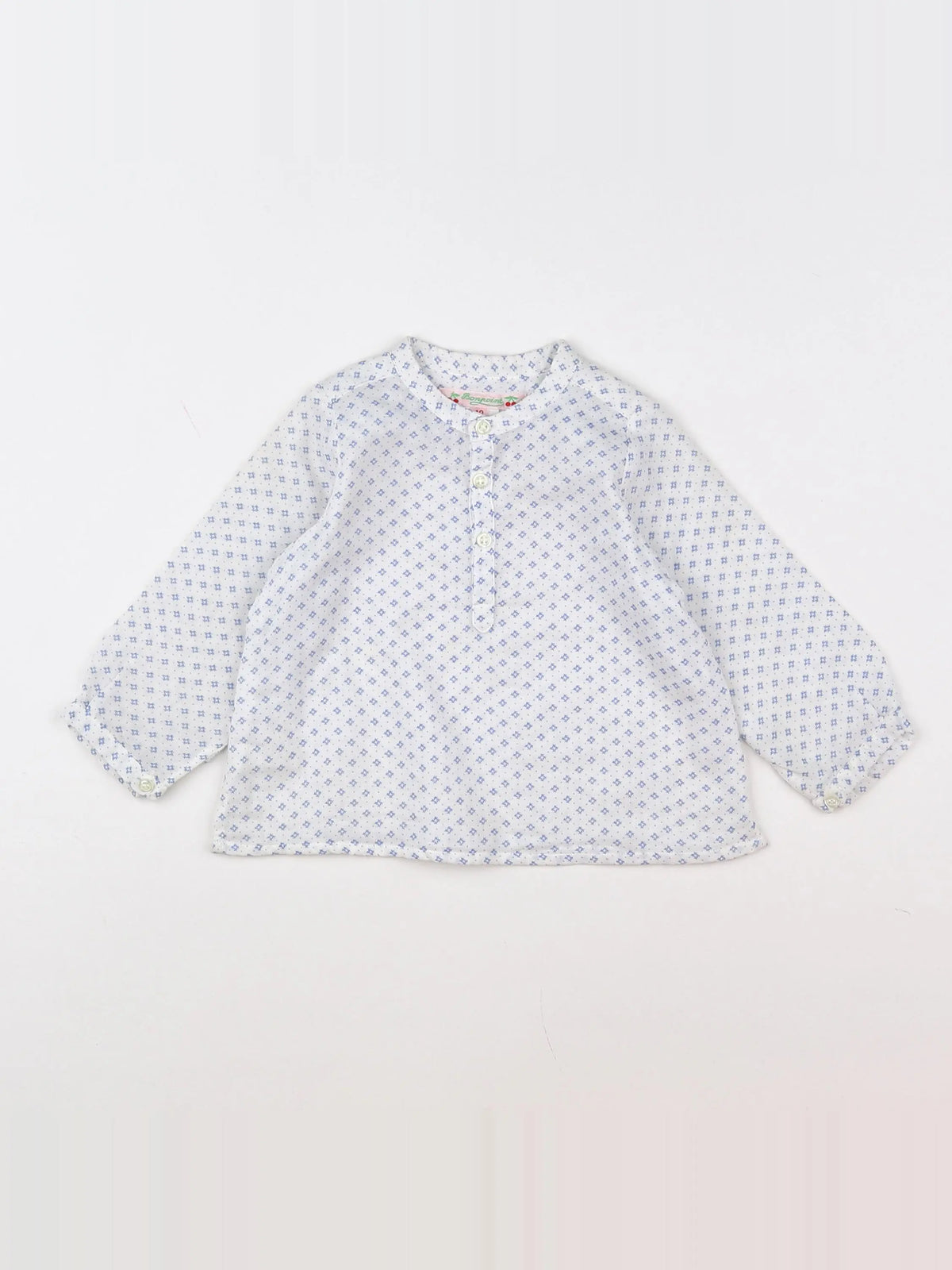 Bonpoint - blouse blanc - 12 mois