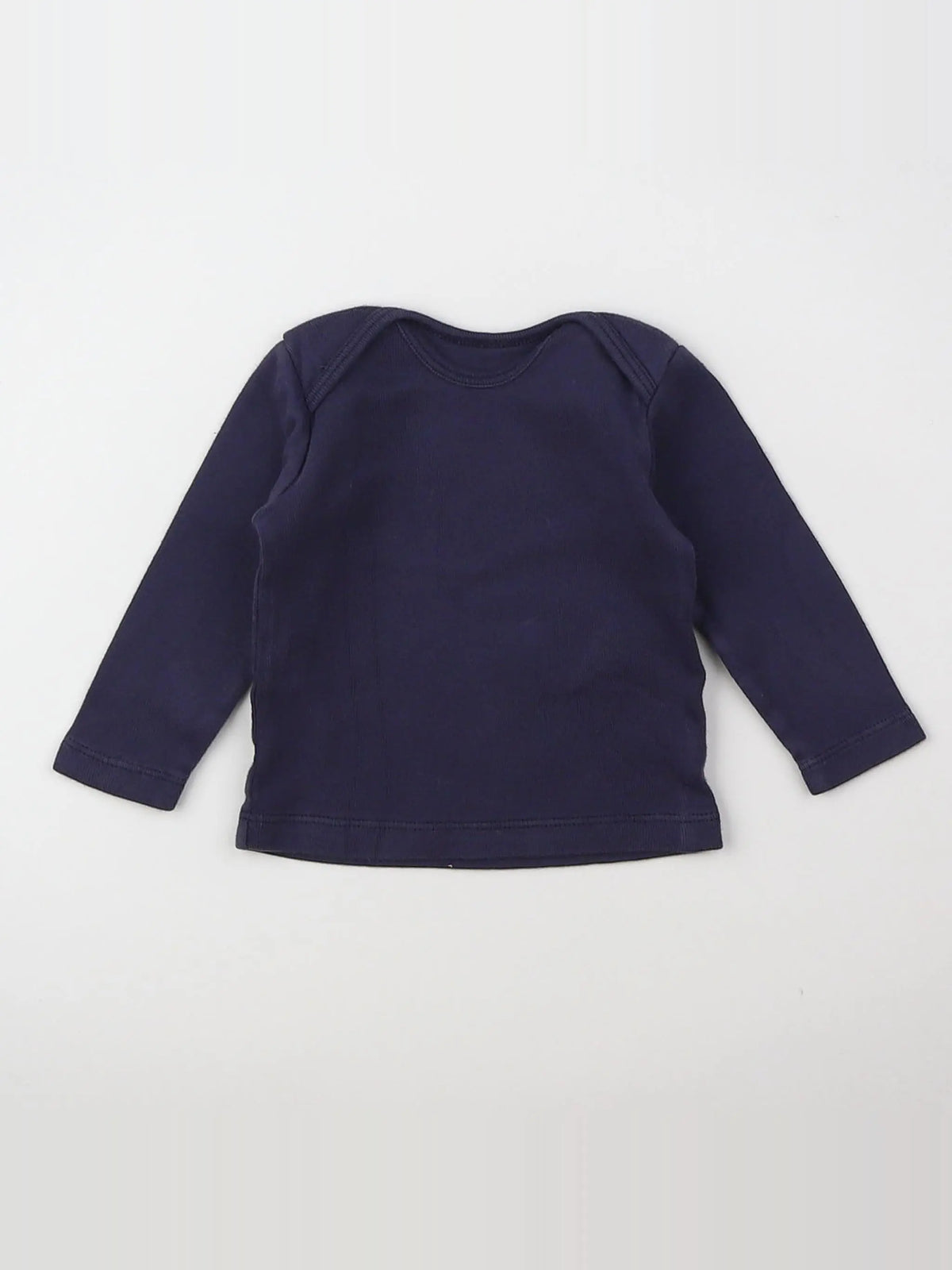 Bonton - maillot de corps bleu - 3 mois