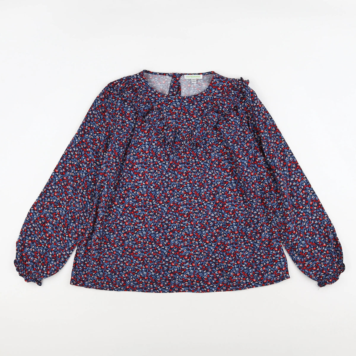 Vertbaudet - blouse multicolore - 10 ans