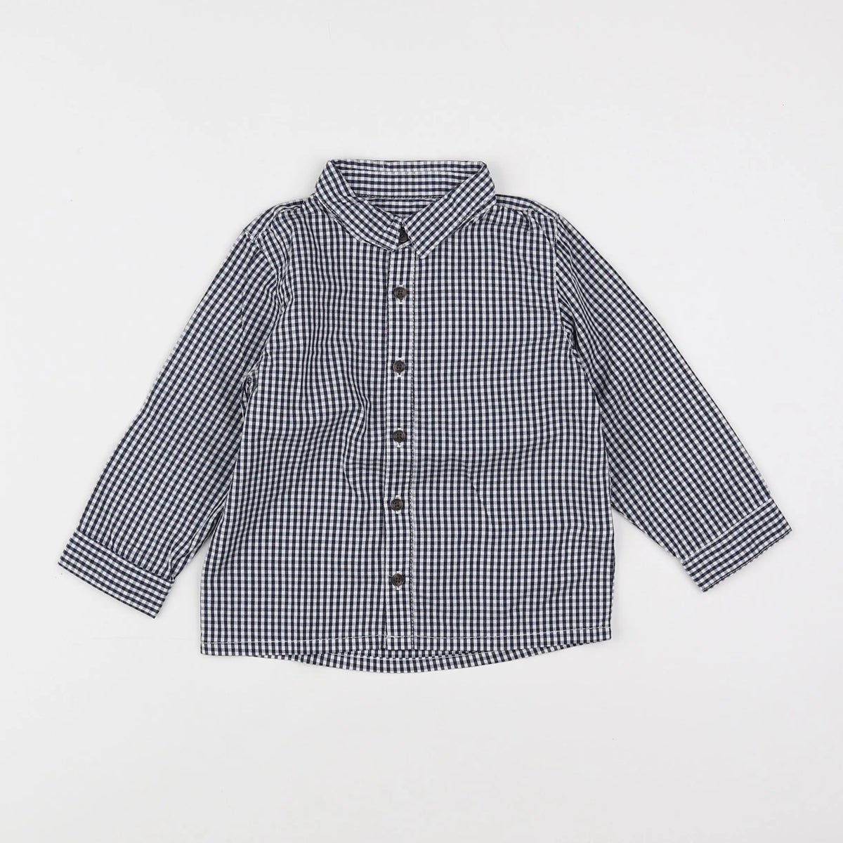 Vertbaudet - chemise bleu - 18 mois
