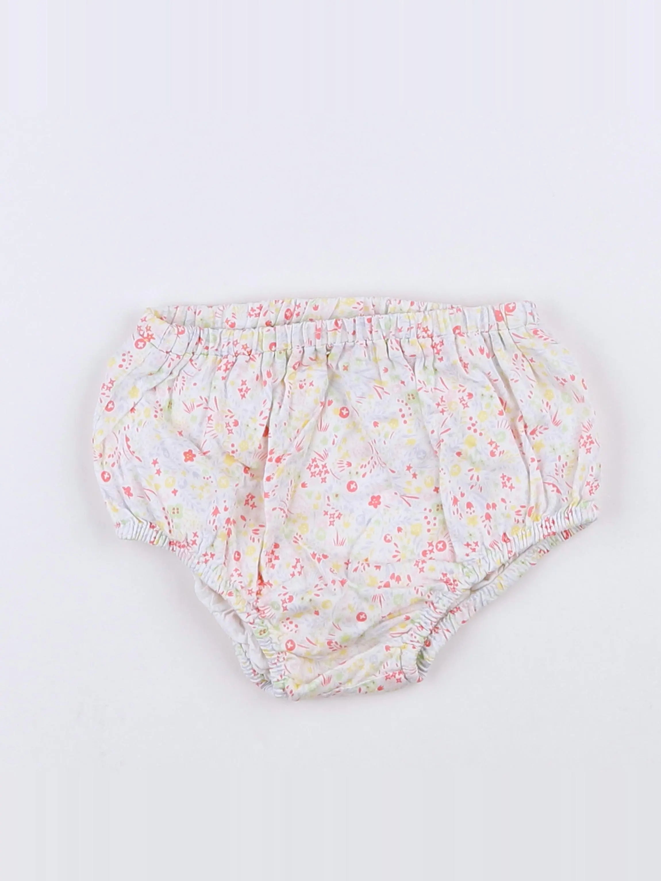 Cadet Rousselle - bloomer jaune, blanc - 12 mois