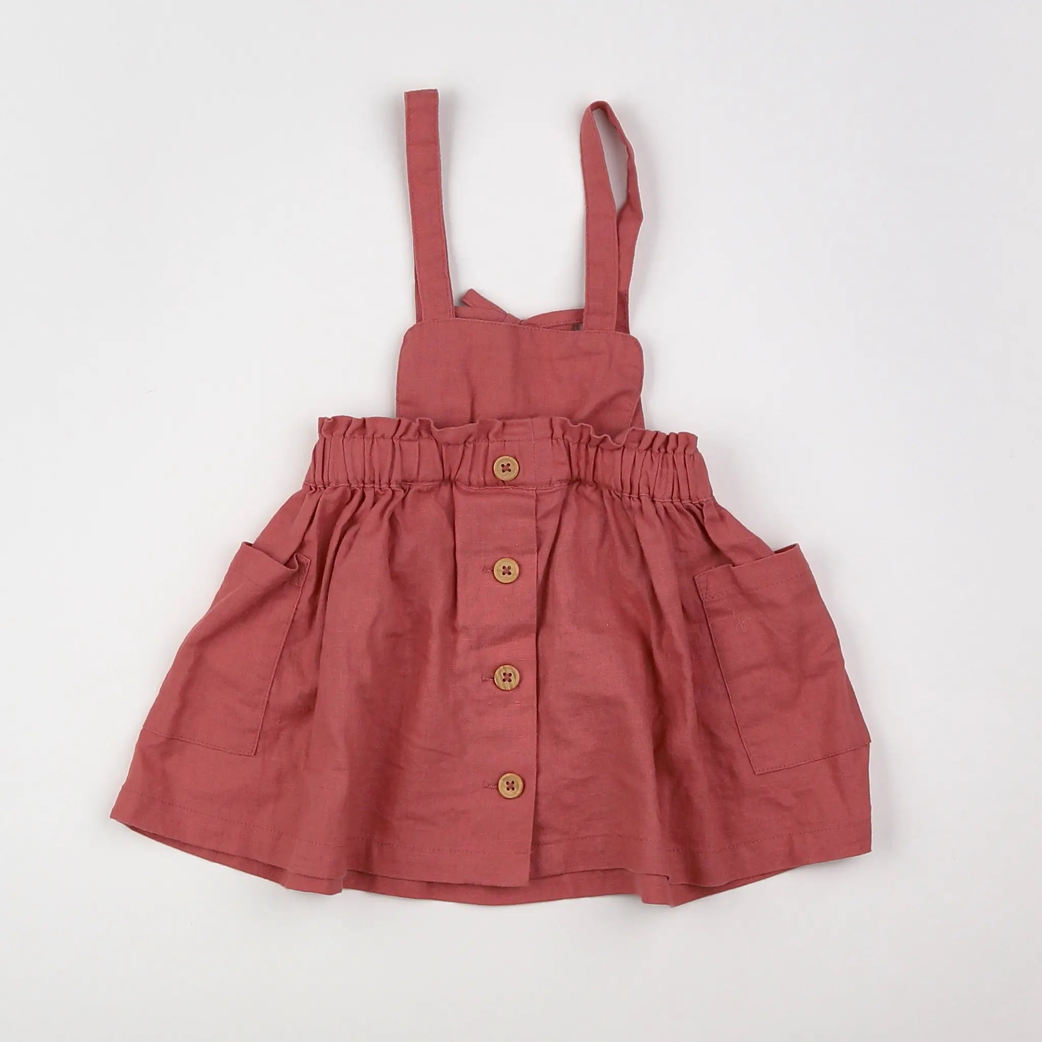 Vertbaudet - robe rose - 12 mois