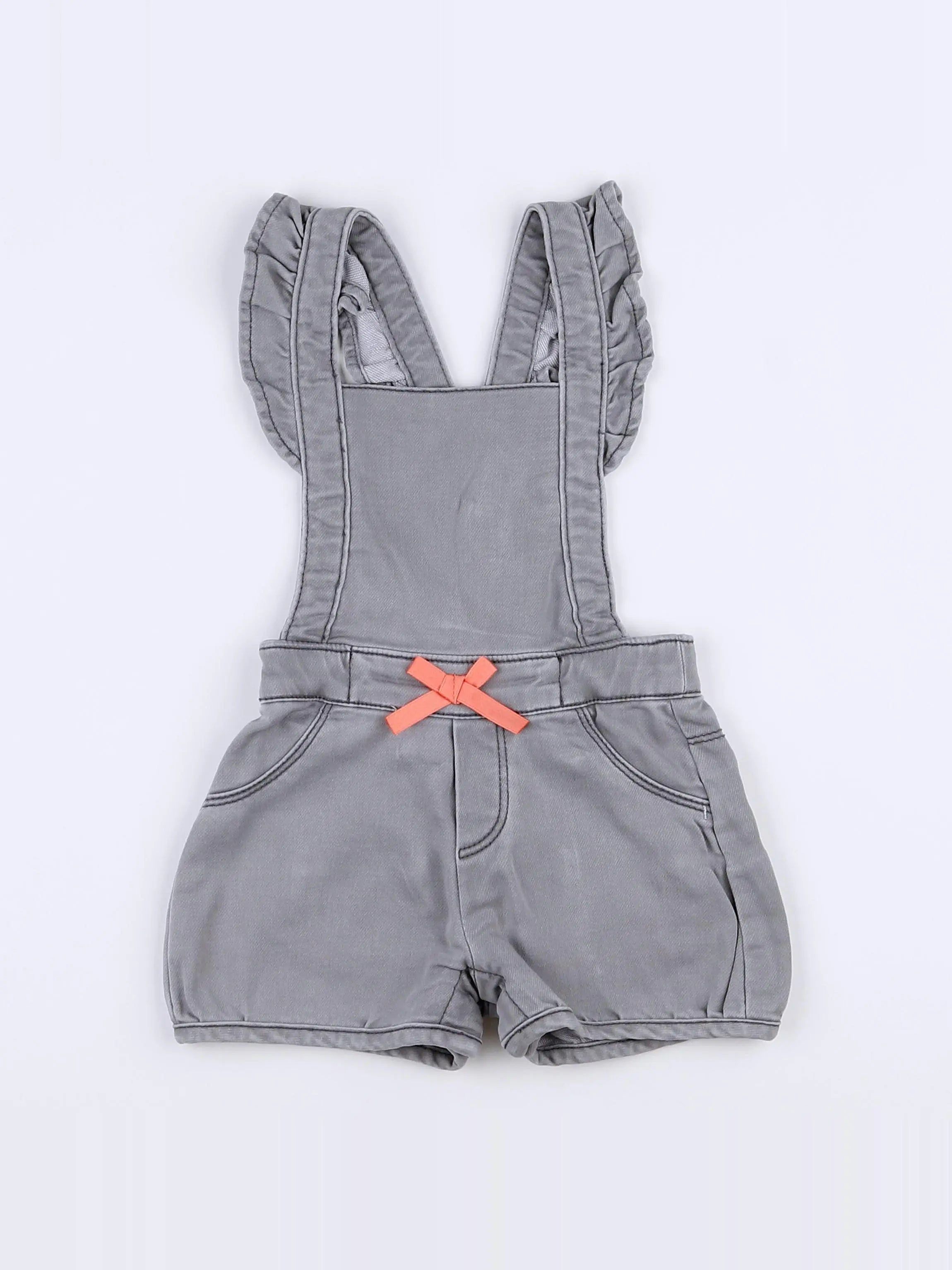 Absorba - salopette gris - 9 mois