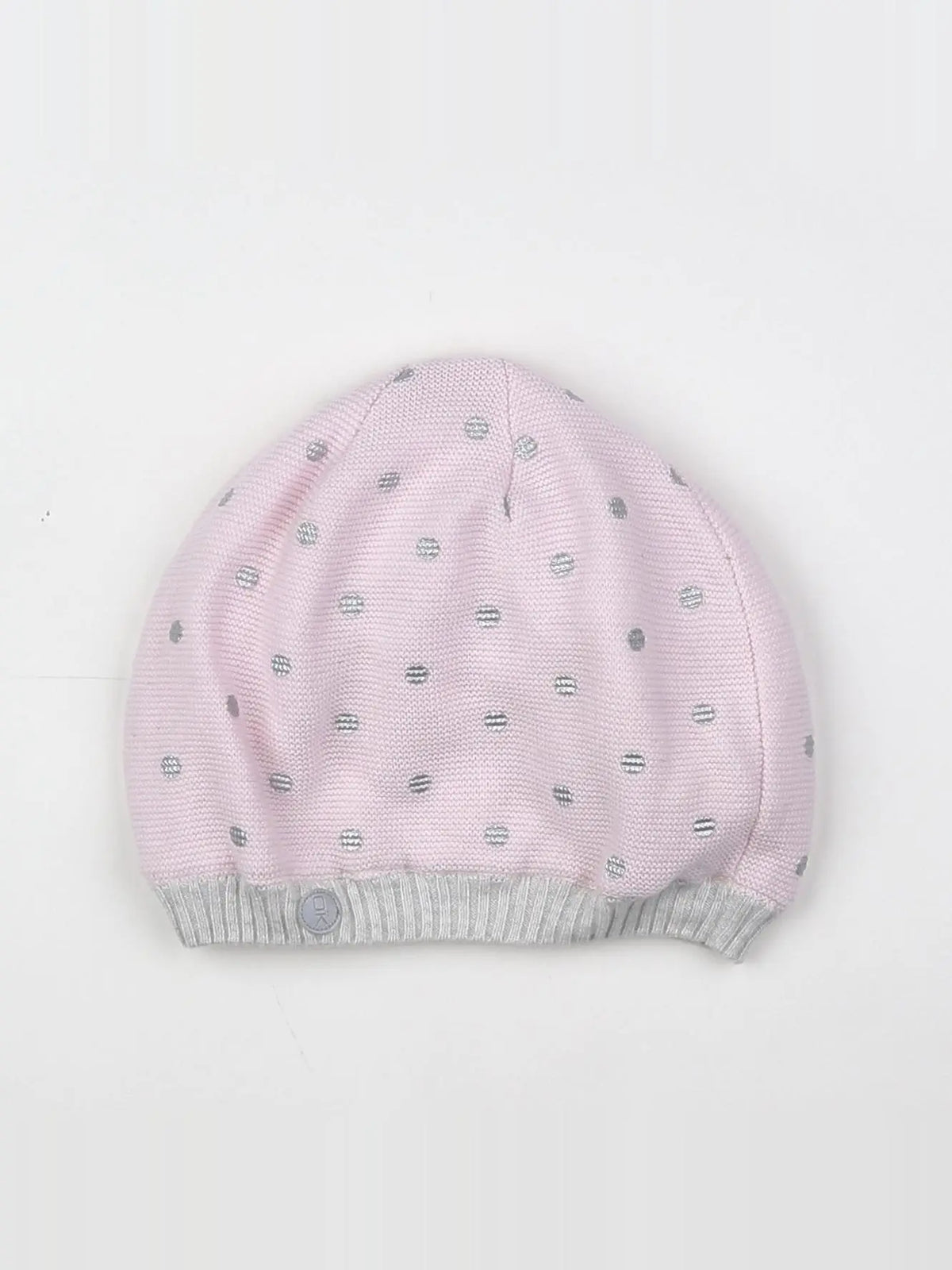 Okaidi - bonnet rose, gris - 14 ans