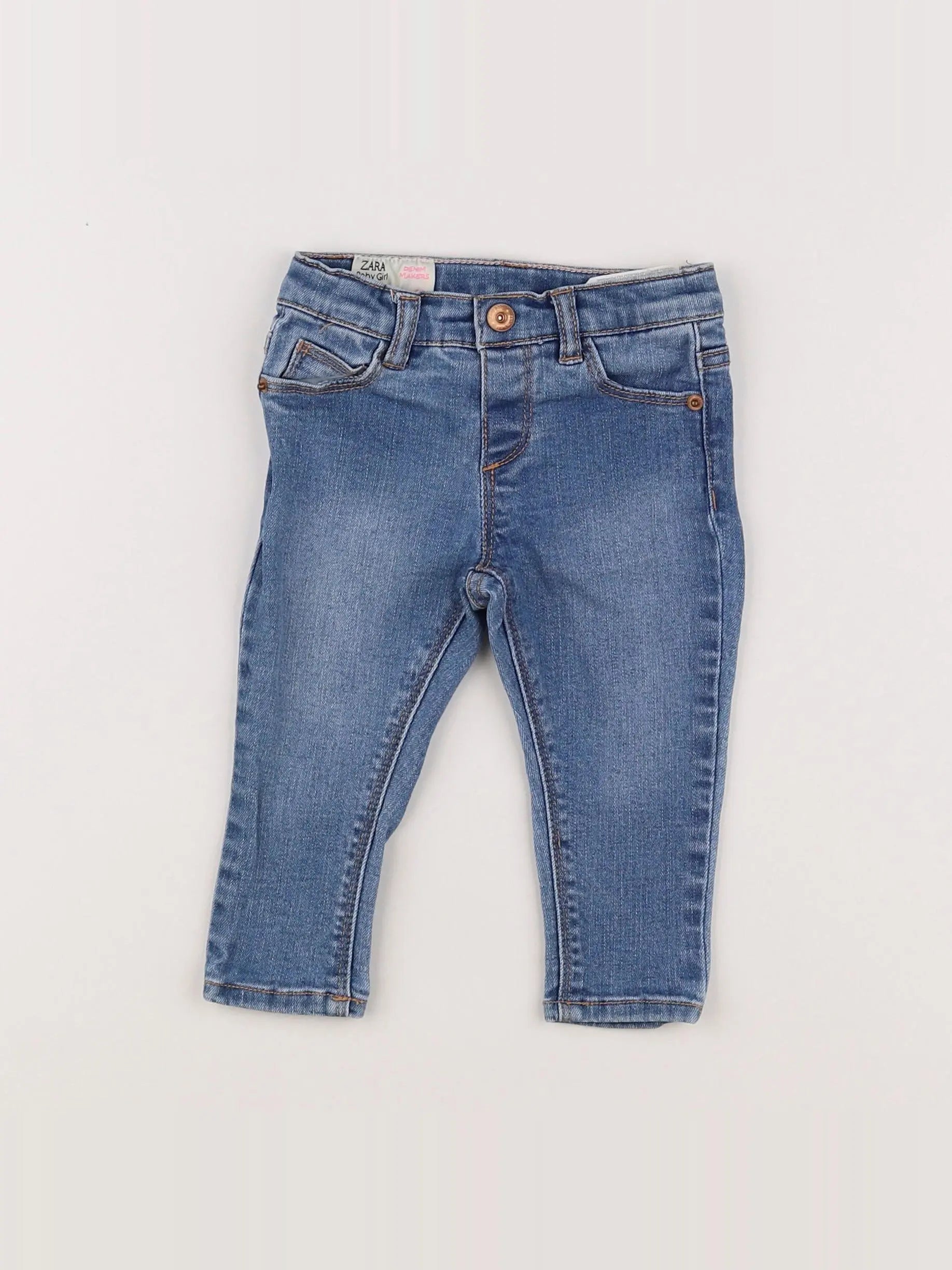 Zara - jean bleu - 6/9 mois