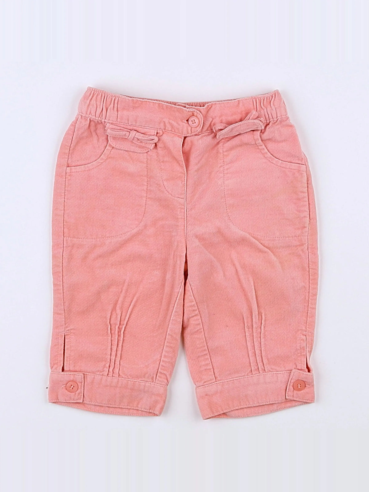 Vertbaudet - pantalon rose - 6 mois