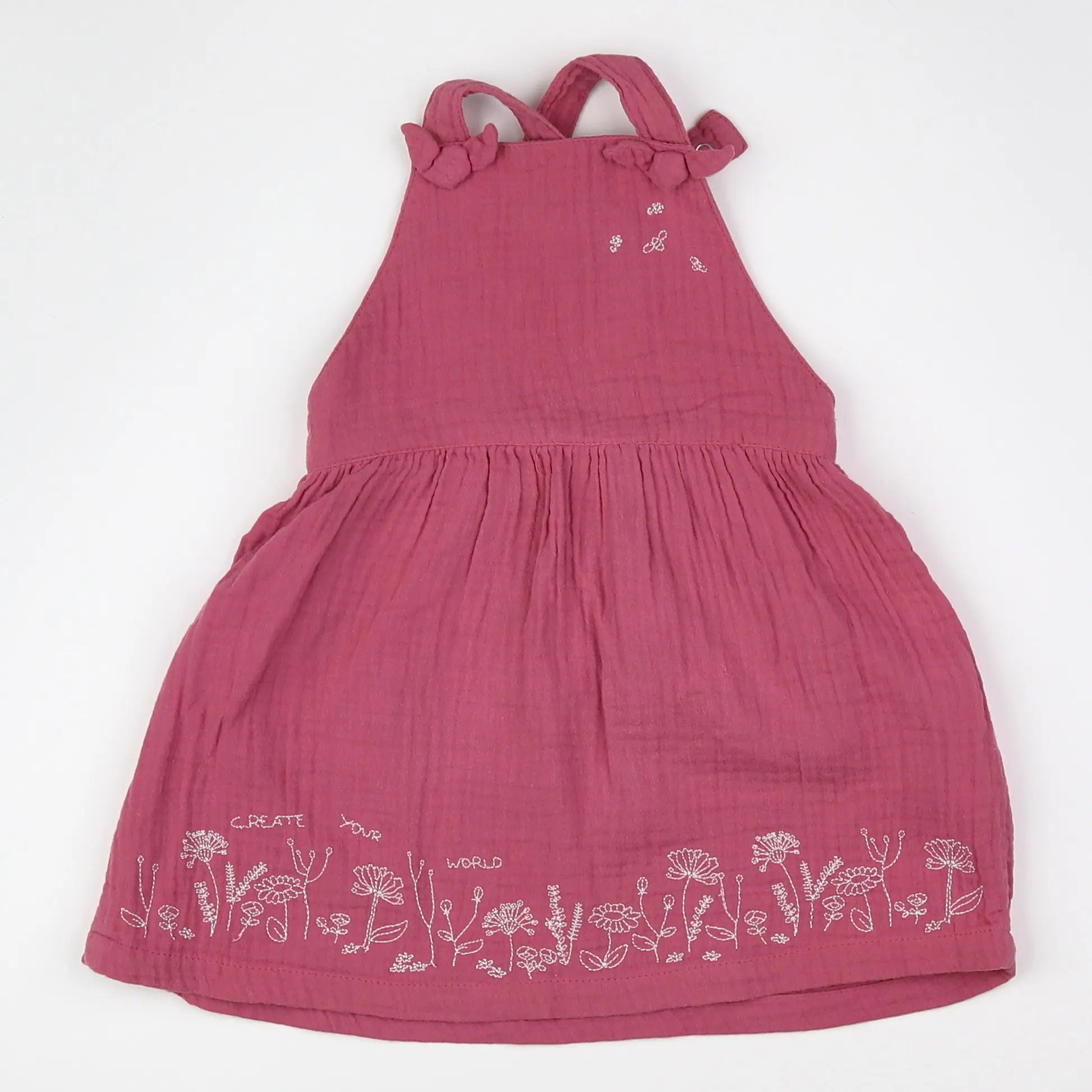 Vertbaudet - robe rose - 18 mois