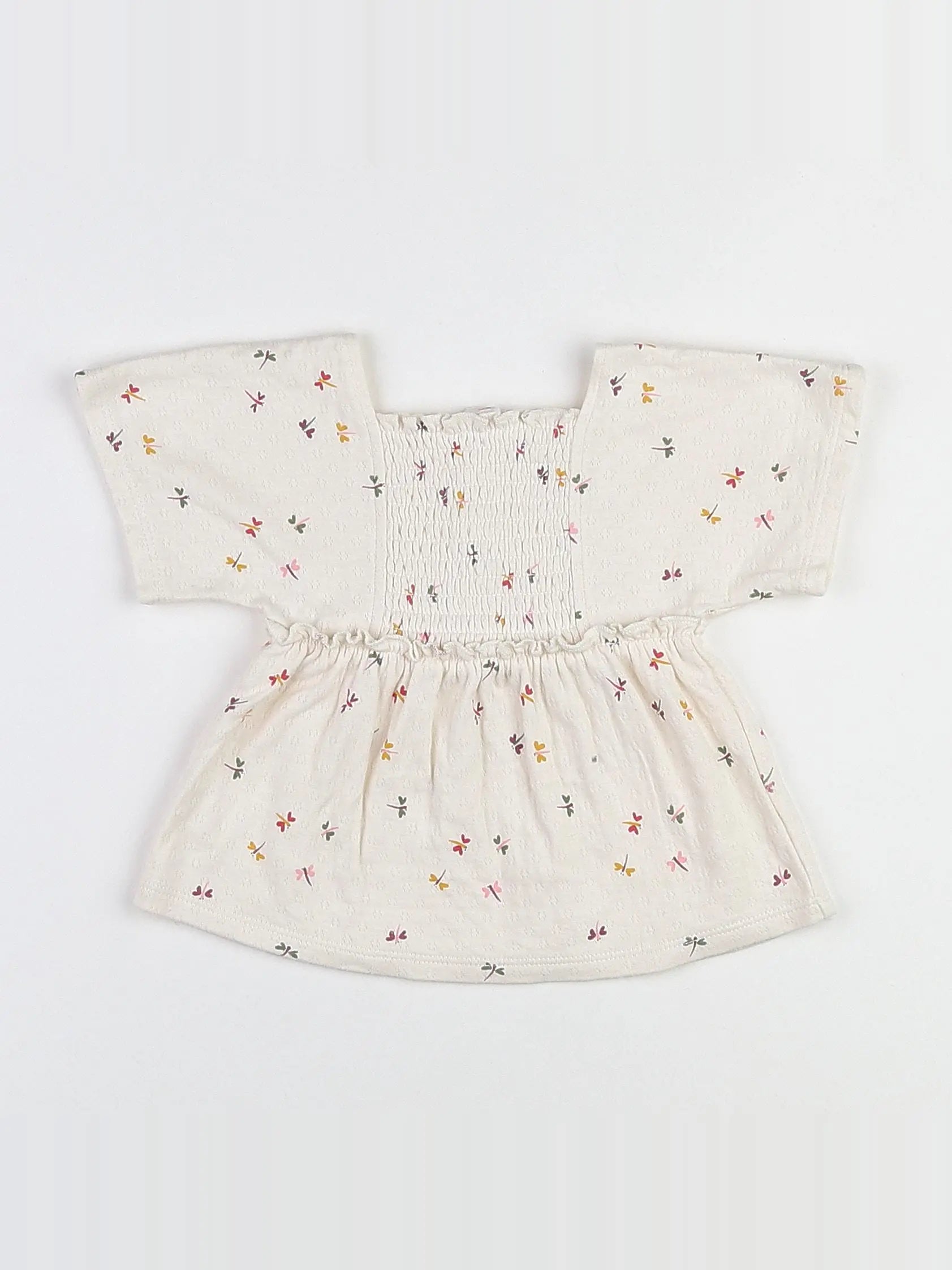 Tape à l'oeil - robe beige - 3 mois