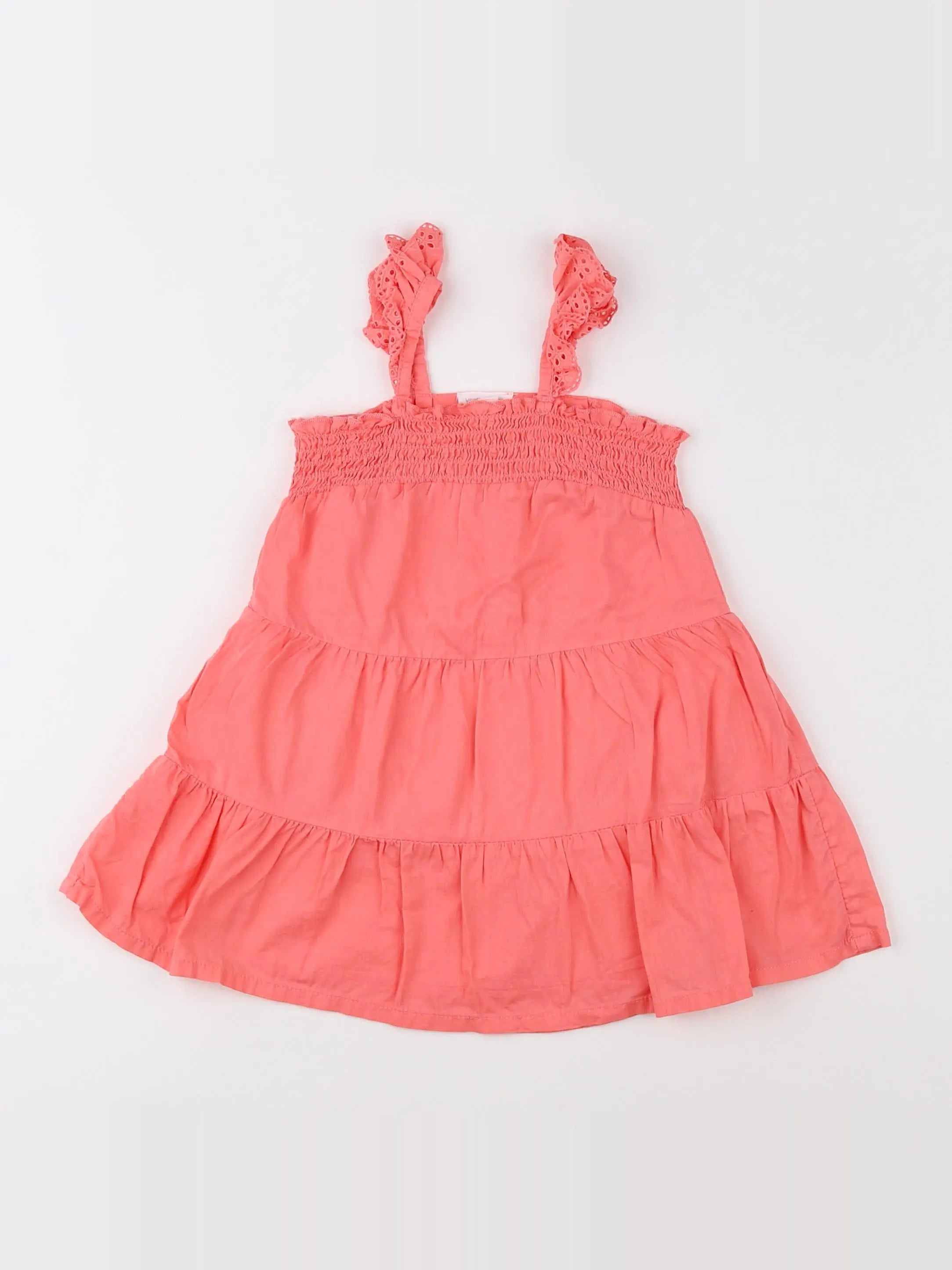 Vertbaudet - robe rose - 12 mois