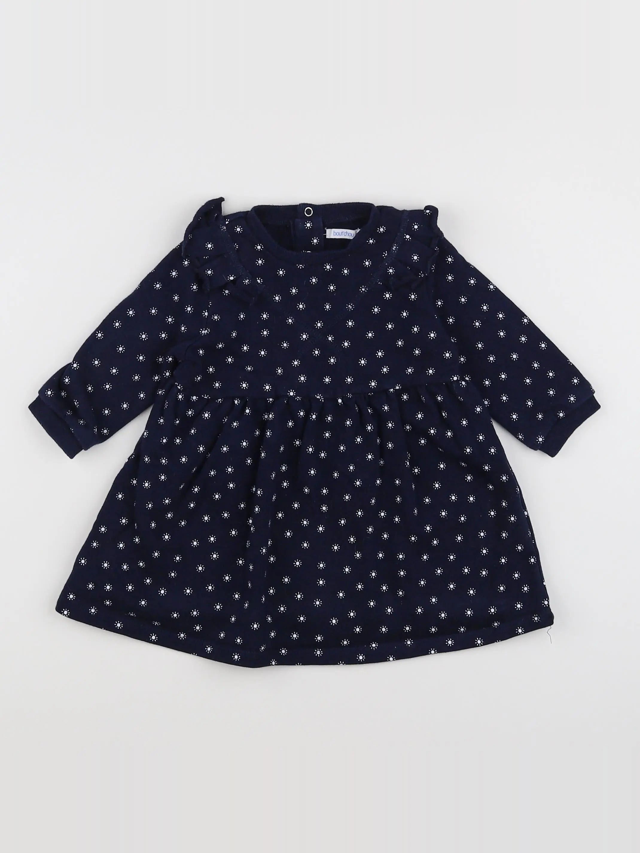 Boutchou - robe bleu - 6 mois
